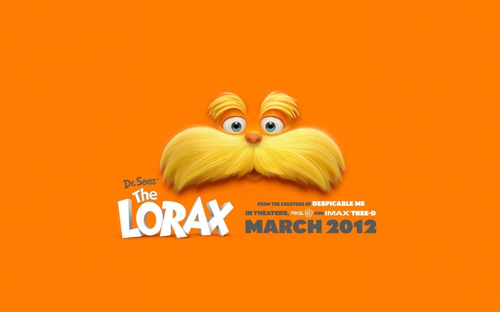 Dr. Seuss 'The Lorax HD wallpapers #13 - 1680x1050