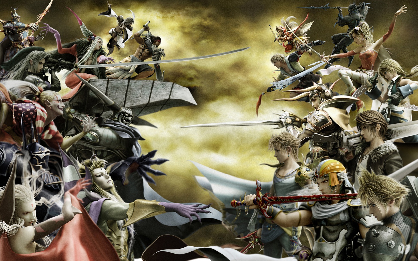 Dissidia 012: Final Fantasy Duodecim HD обои #6 - 1680x1050