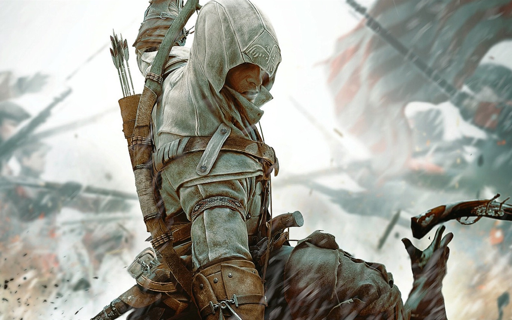 Assassin's Creed 3 刺客信条3 高清壁纸18 - 1680x1050