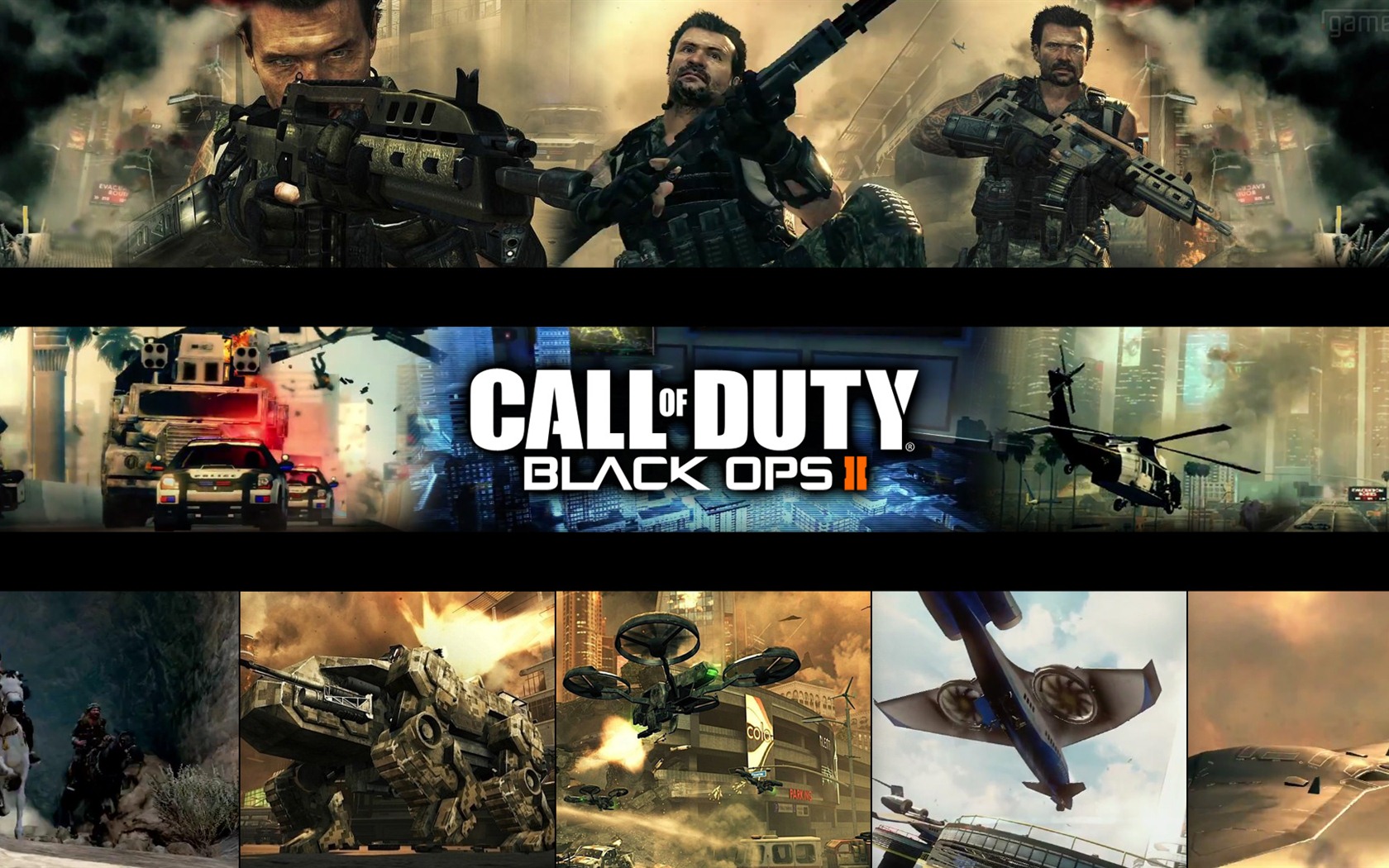 Call of Duty: Black Ops 2 使命召唤9：黑色行动2 高清壁纸2 - 1680x1050