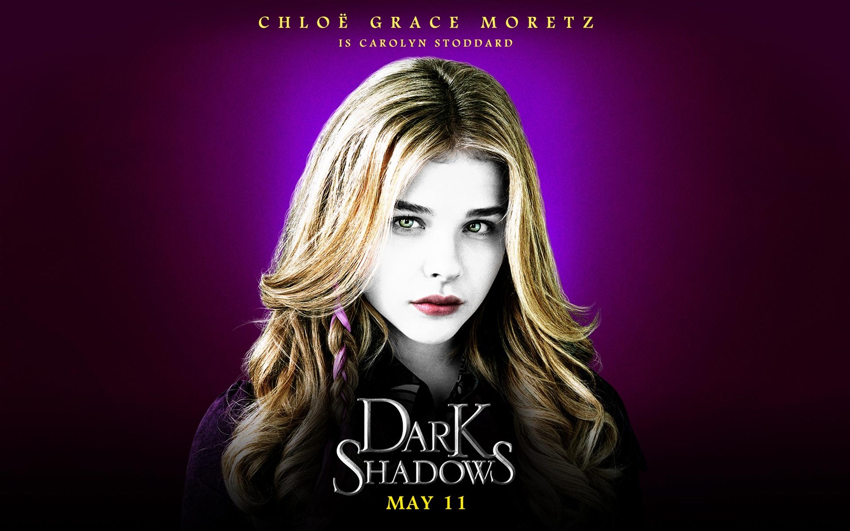 Chloe Grace Moretz in Dark Shadows 2012 Wallpaper - 1680x1050