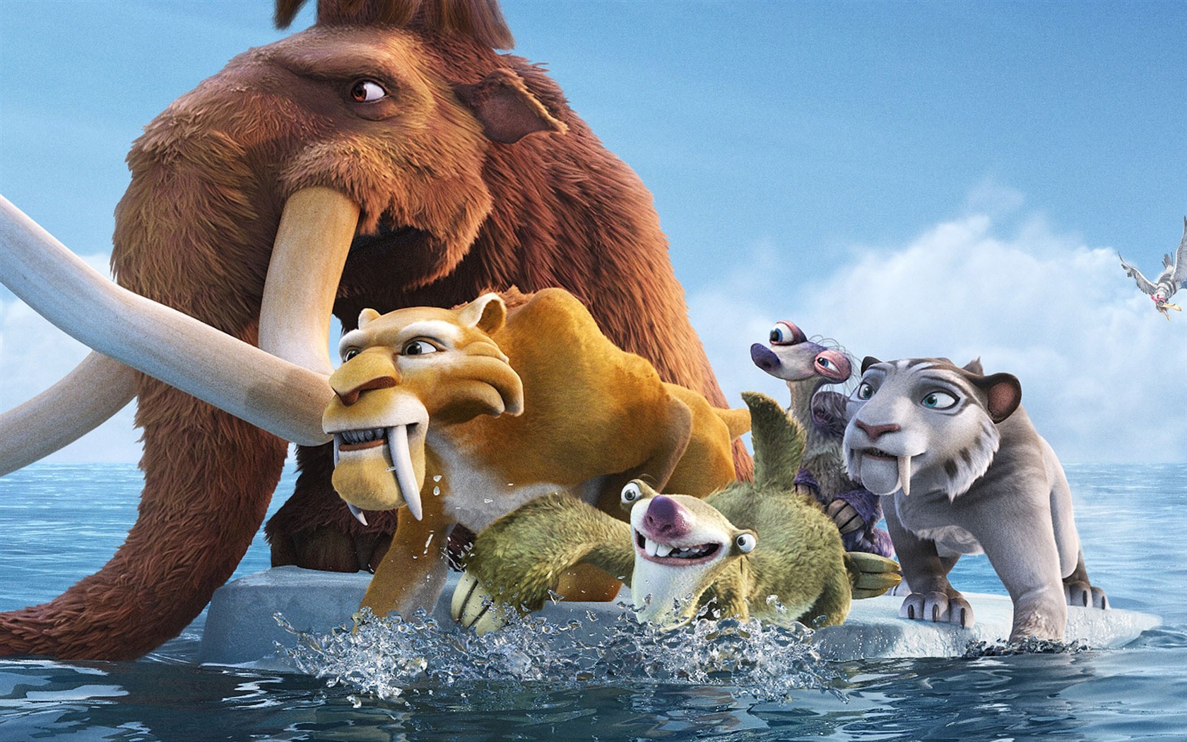 Ice Age 4: Continental Drift HD wallpapers #12 - 1680x1050