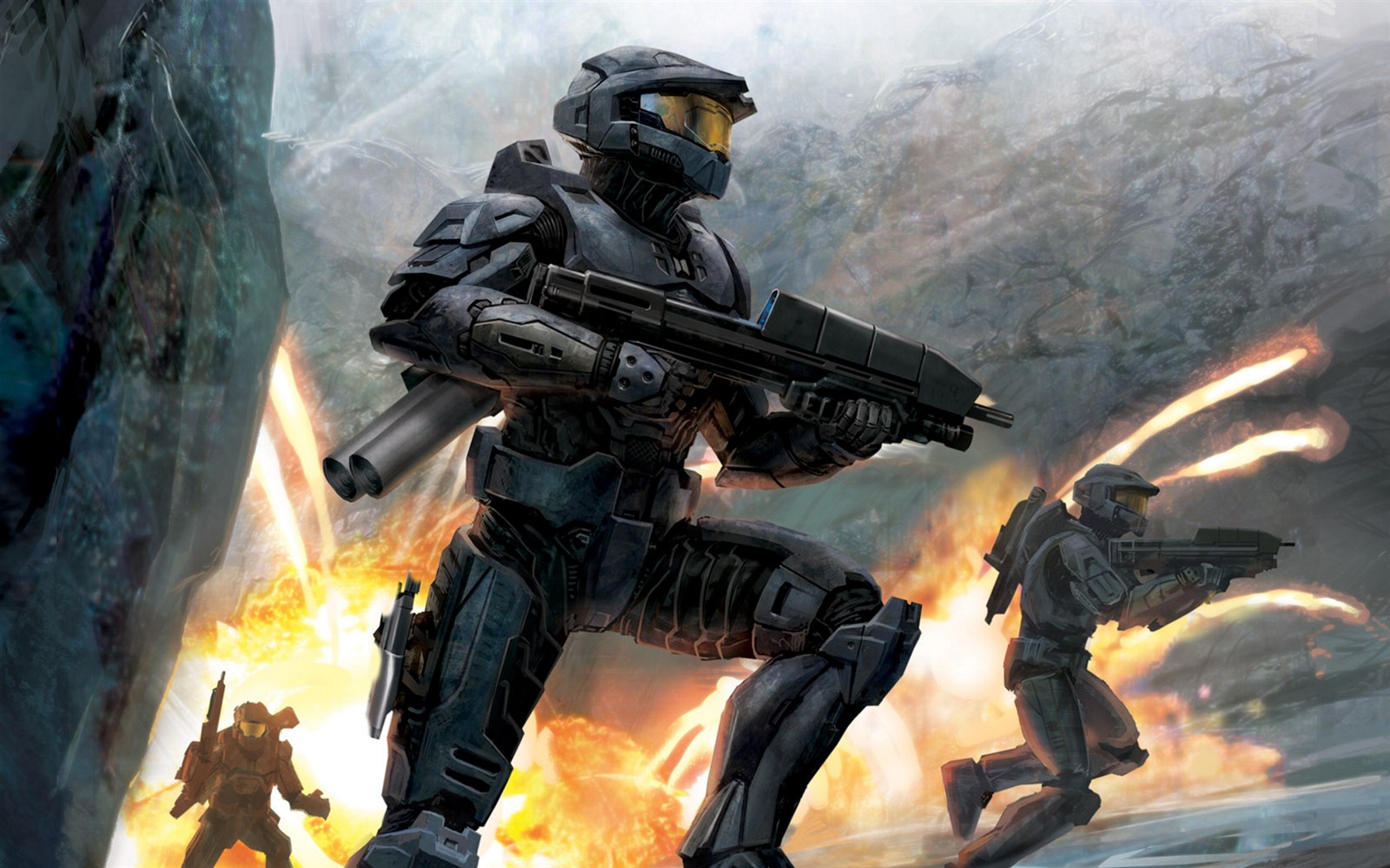 Halo игре HD обои #4 - 1680x1050