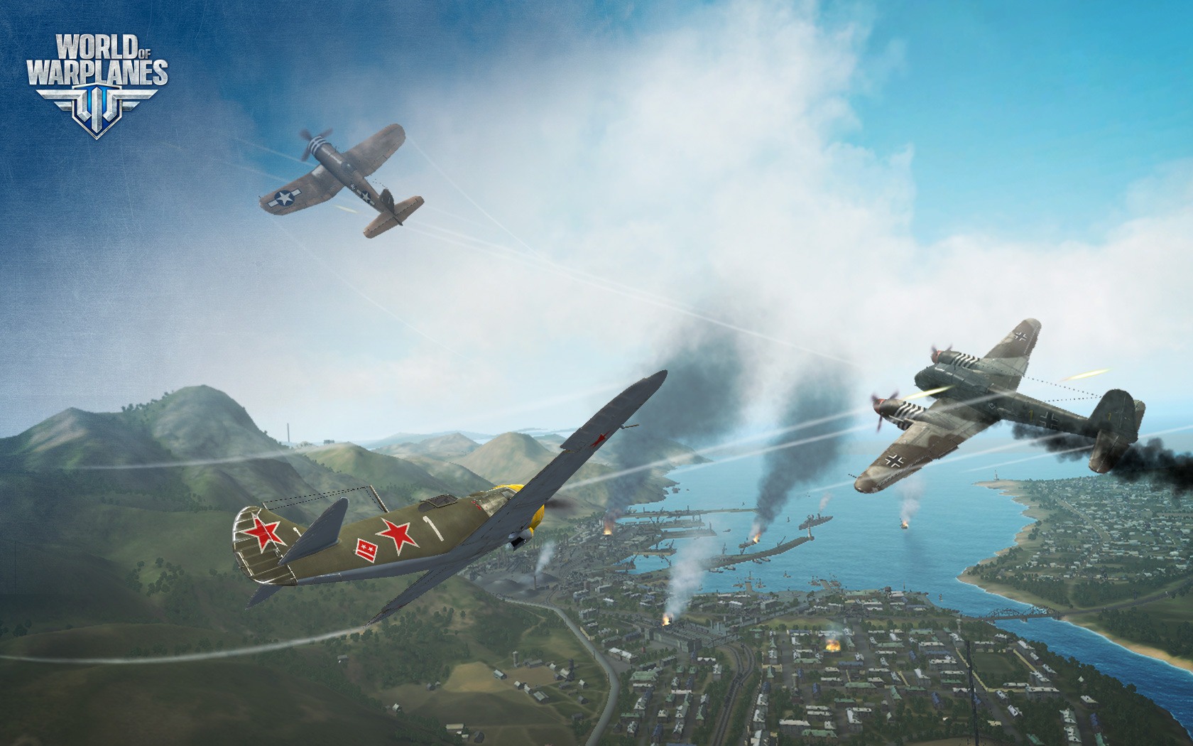 World of Warplanes game wallpapers #1 - 1680x1050