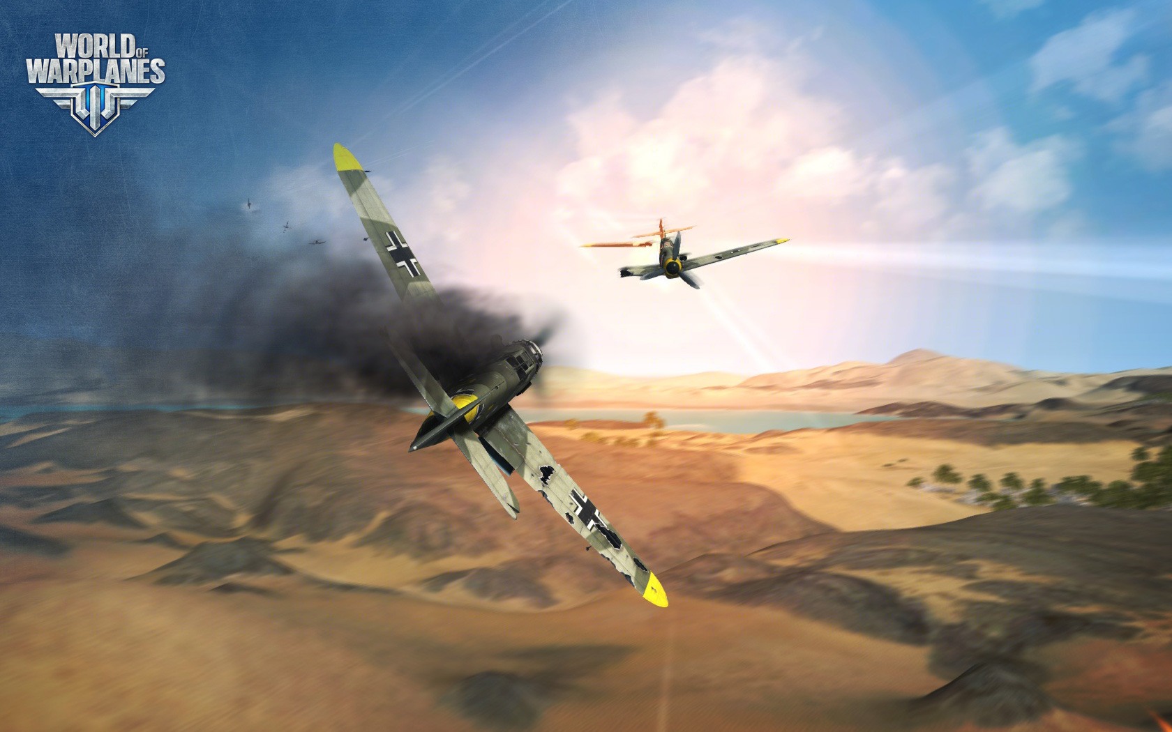 World of Warplanes game wallpapers #8 - 1680x1050