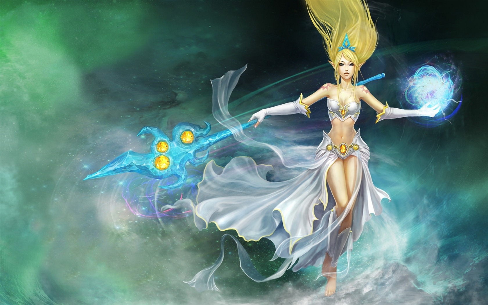 League of Legends beautiful girl wallpapers #12 - 1680x1050