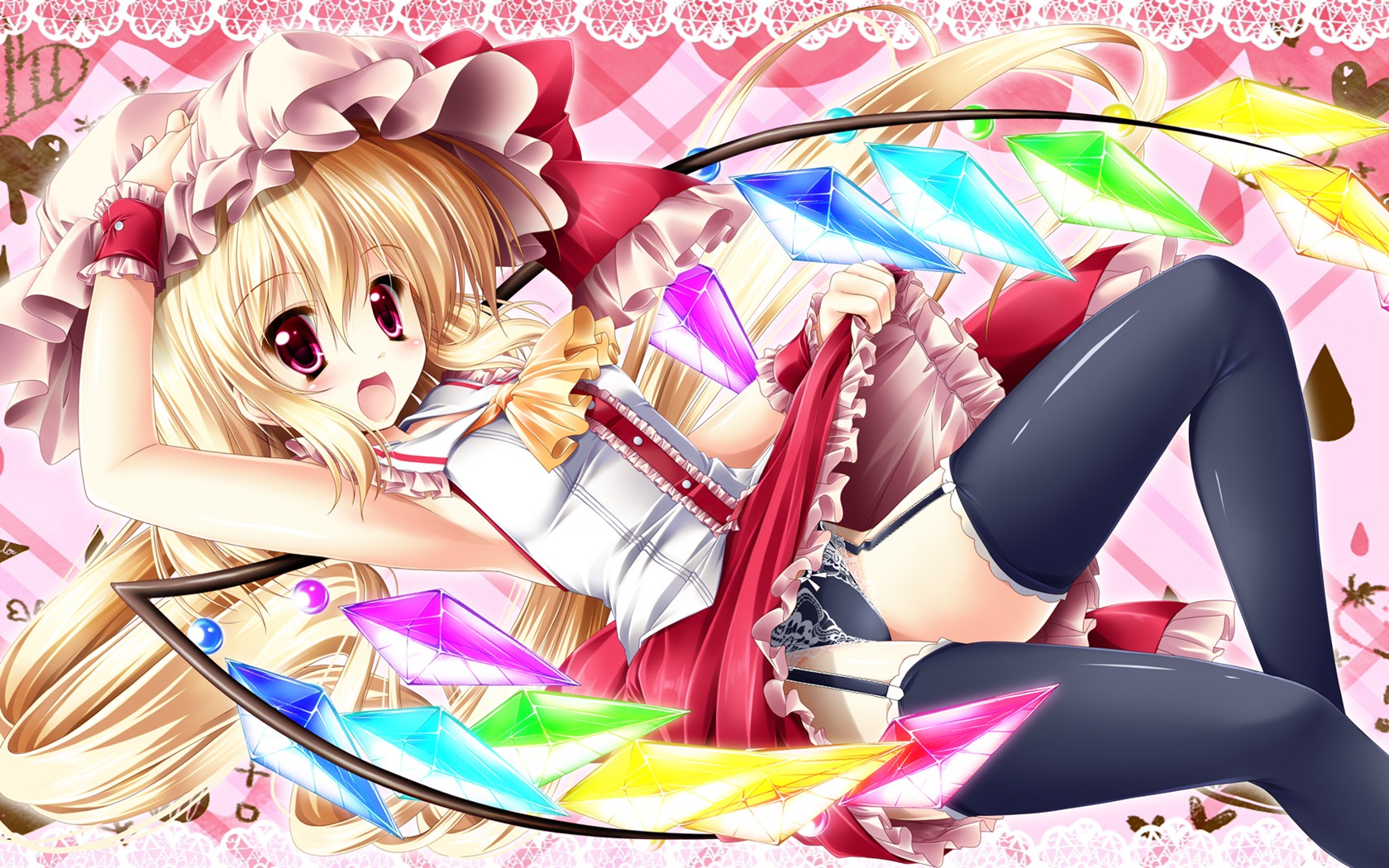 Beautiful anime girls HD Wallpapers (2) #18 - 1680x1050