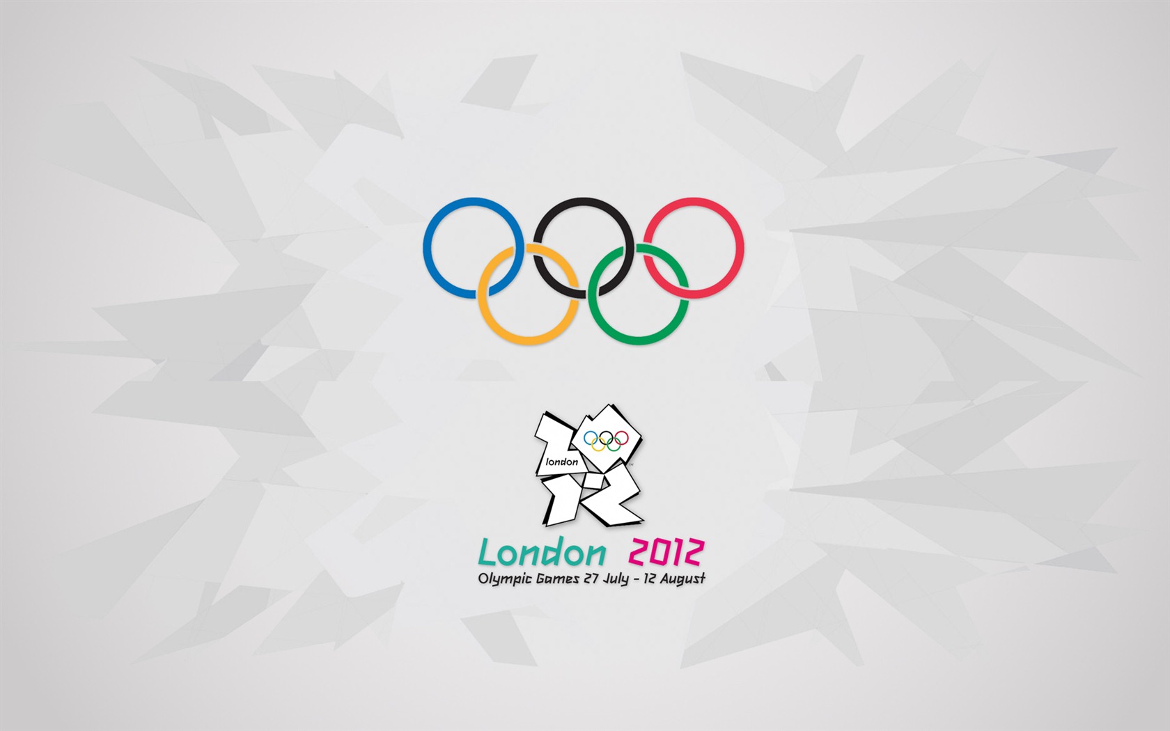 런던 2012 년 올림픽 테마 배경 화면 (1) #20 - 1680x1050