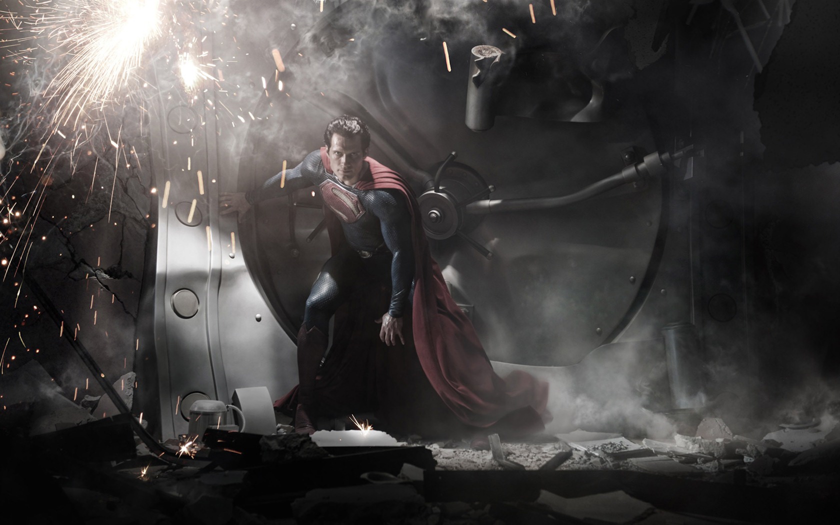 Супермен: Человек из стали обои HD #3 - 1680x1050