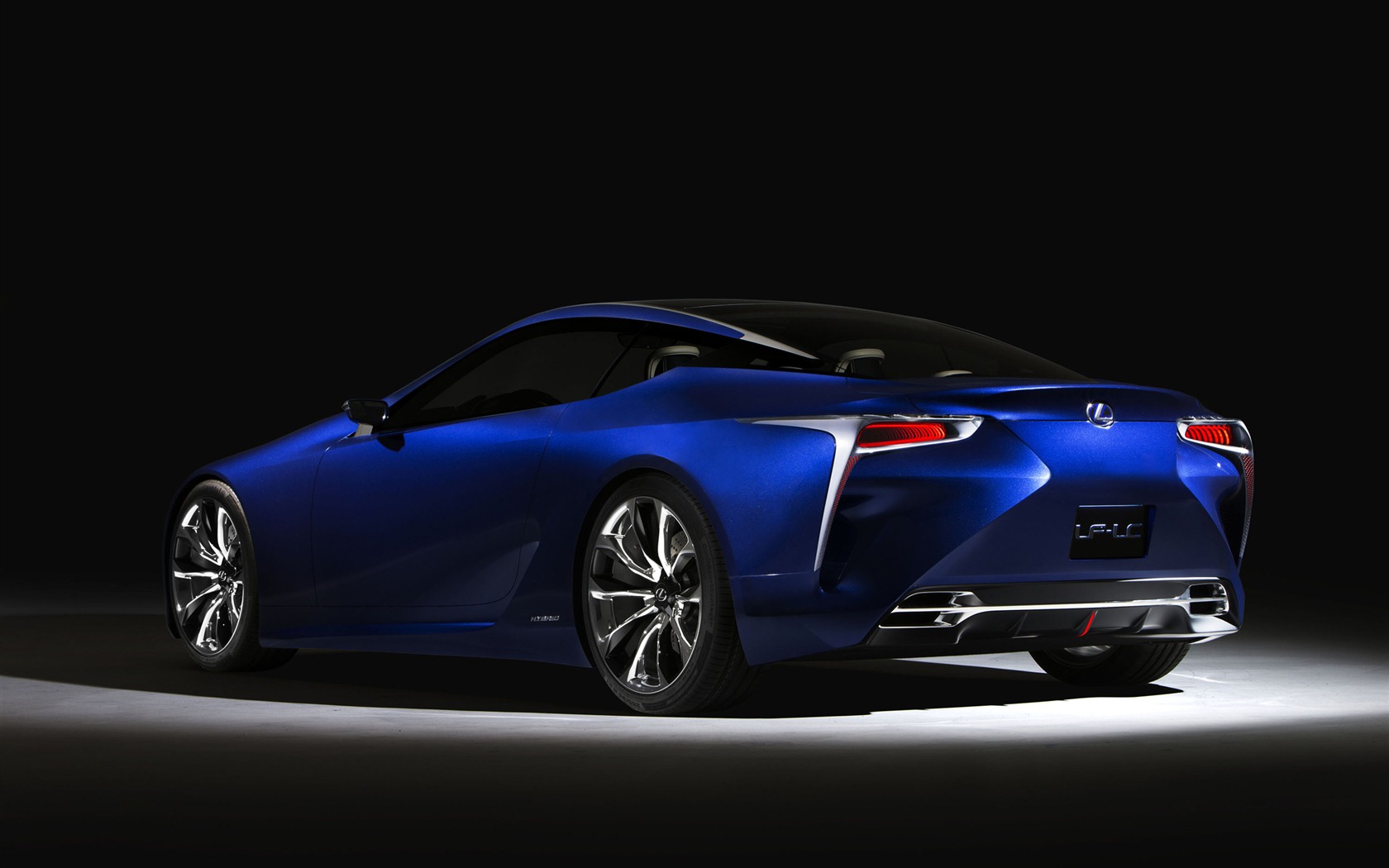 2012 Lexus LF-LC Blue concept 雷克薩斯 藍色概念車 高清壁紙 #9 - 1680x1050
