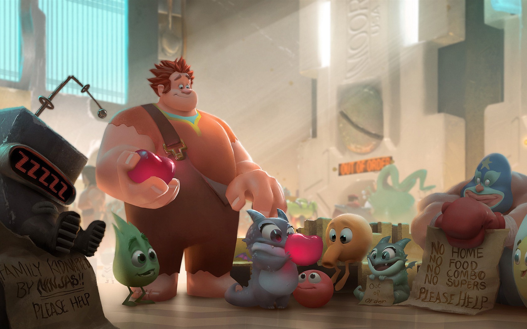 Wreck-It Ralph 无敌破坏王 高清壁纸4 - 1680x1050