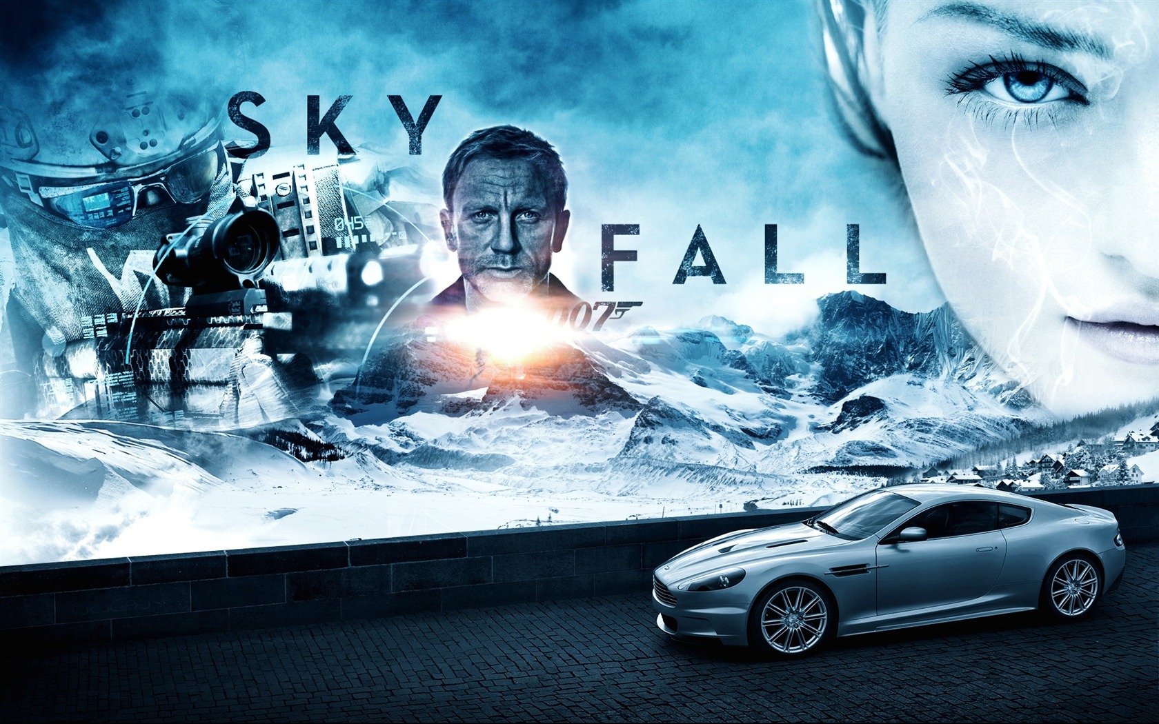 Skyfall 007：大破天幕杀机 高清壁纸21 - 1680x1050