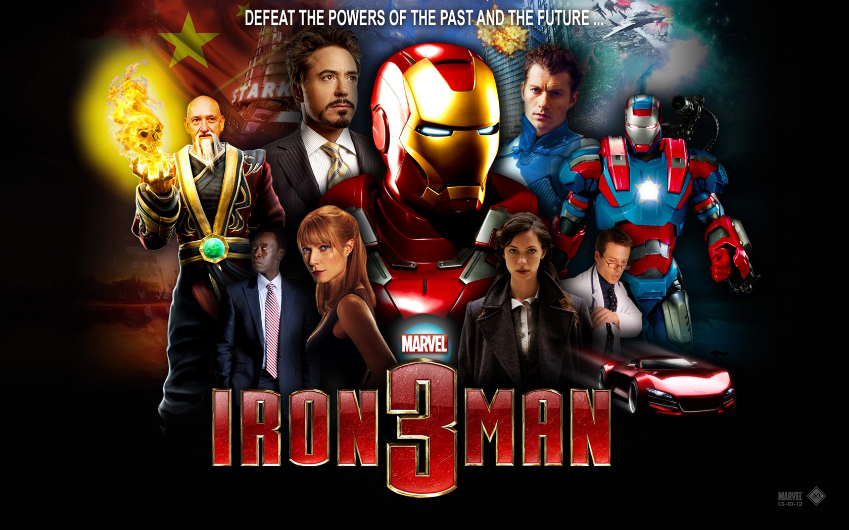 Iron Man 3 fonds d'écran HD #2 - 1680x1050