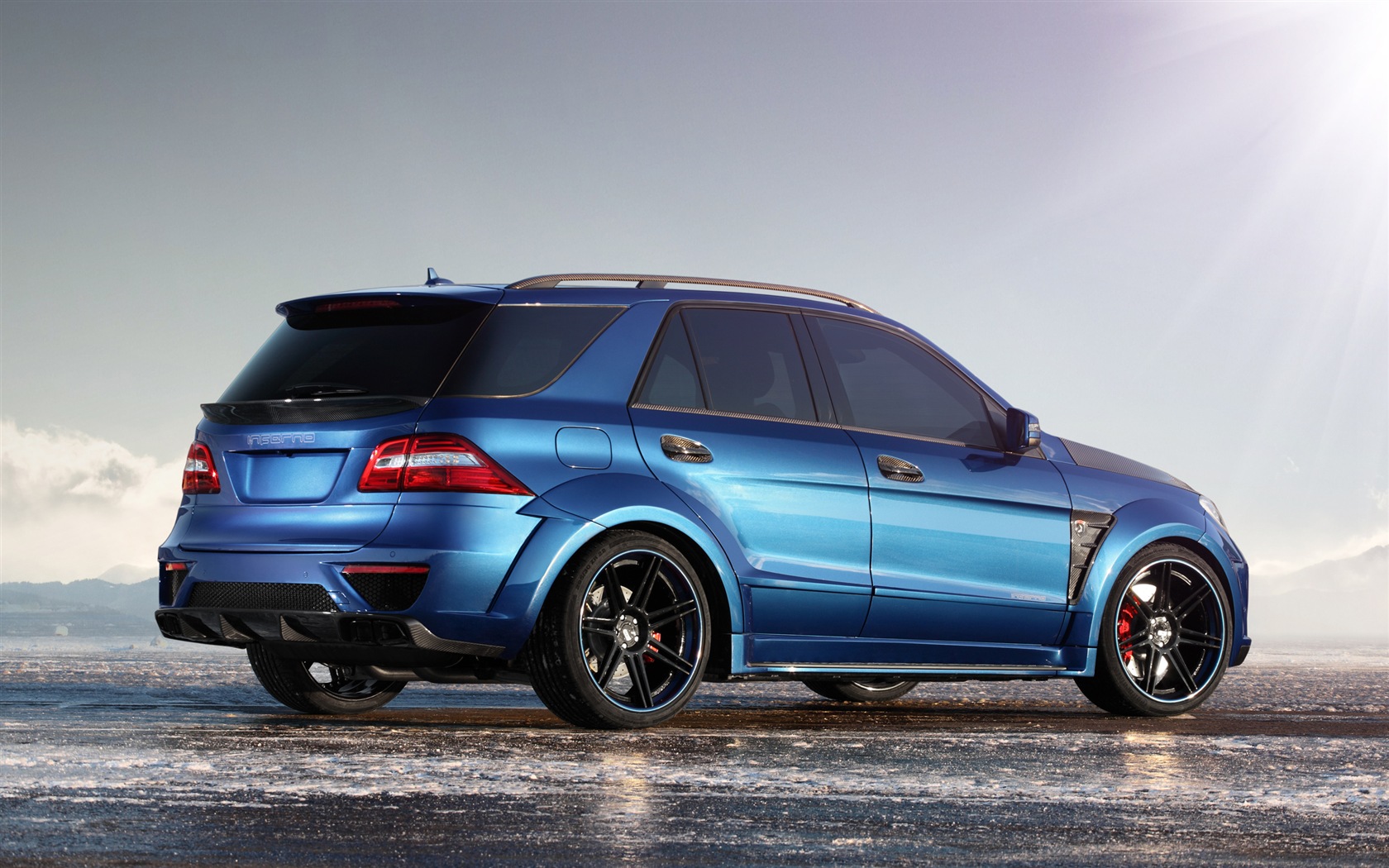 2012 Mercedes-Benz ML 63 AMG Inferno HD Wallpaper #4 - 1680x1050