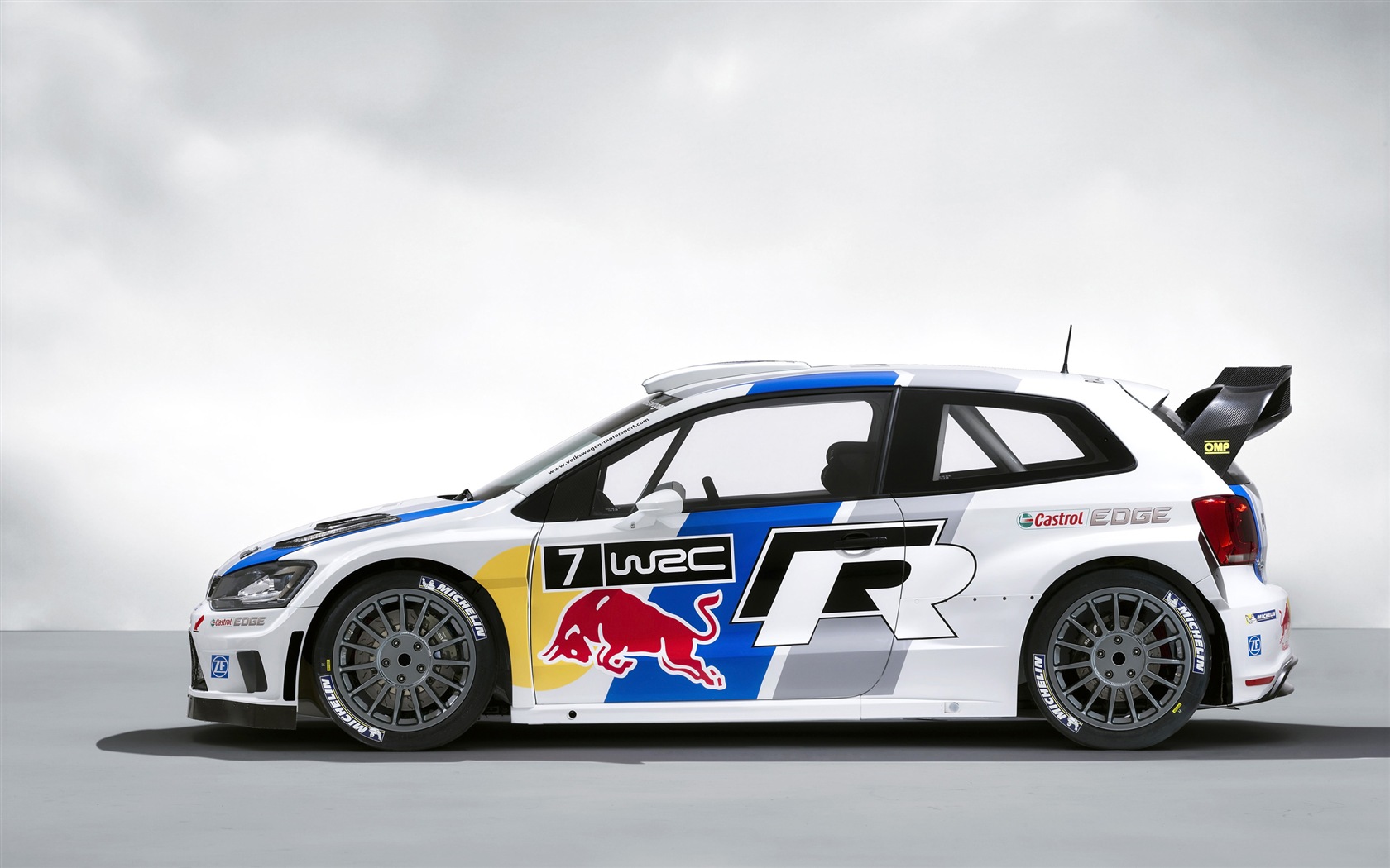 2013 폭스 바겐 폴로 R WRC HD 배경 화면 #5 - 1680x1050