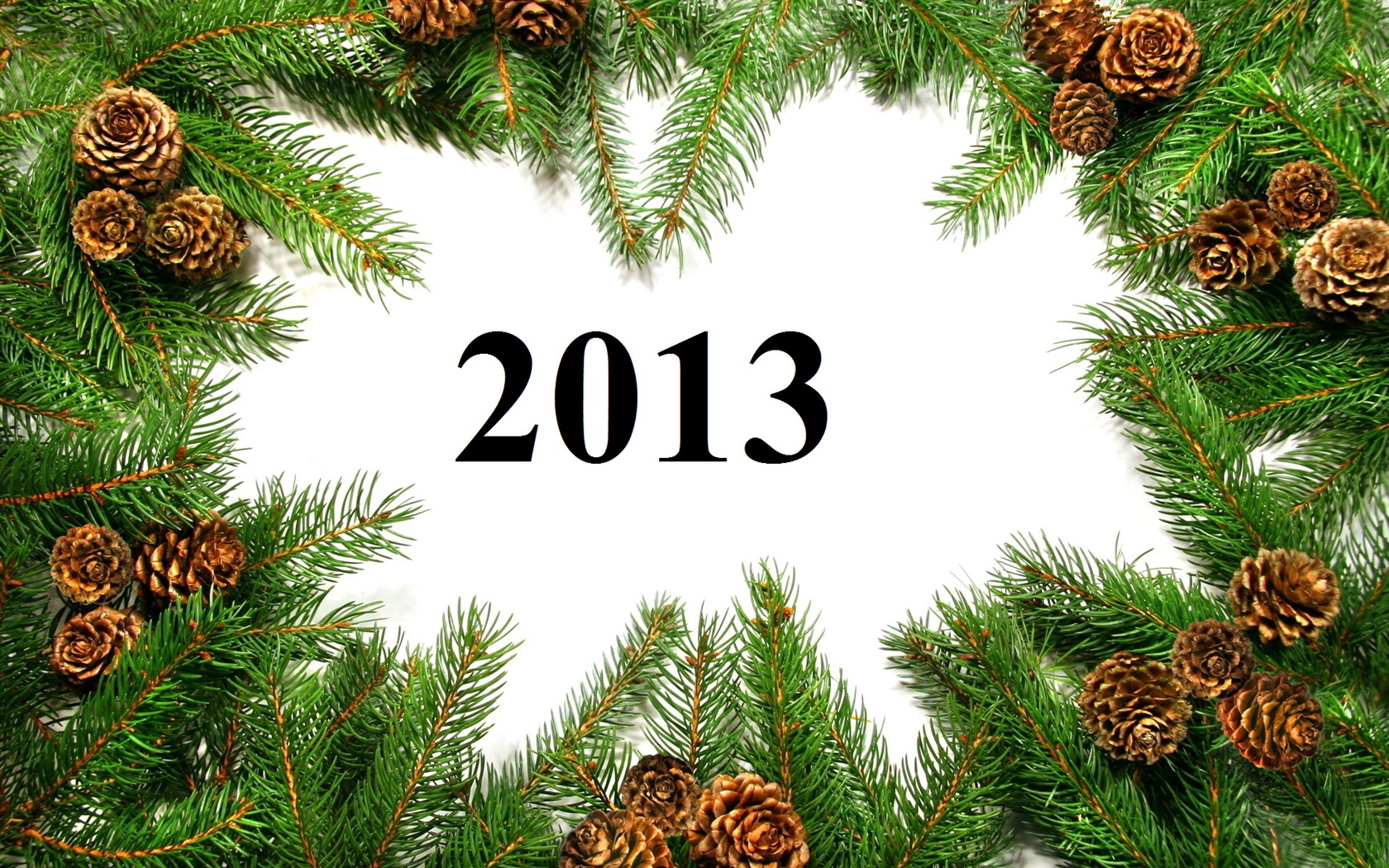 2013 New Year theme creative wallpaper(1) #20 - 1680x1050