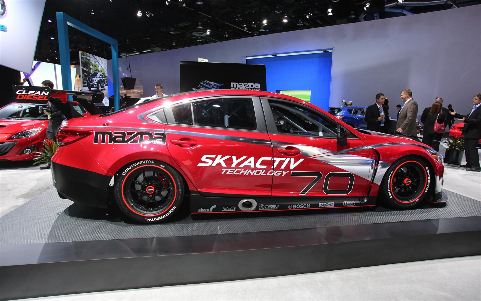 2013 Mazda 6 Skyactiv-D race car 馬自達高清壁紙 #2 - 1680x1050
