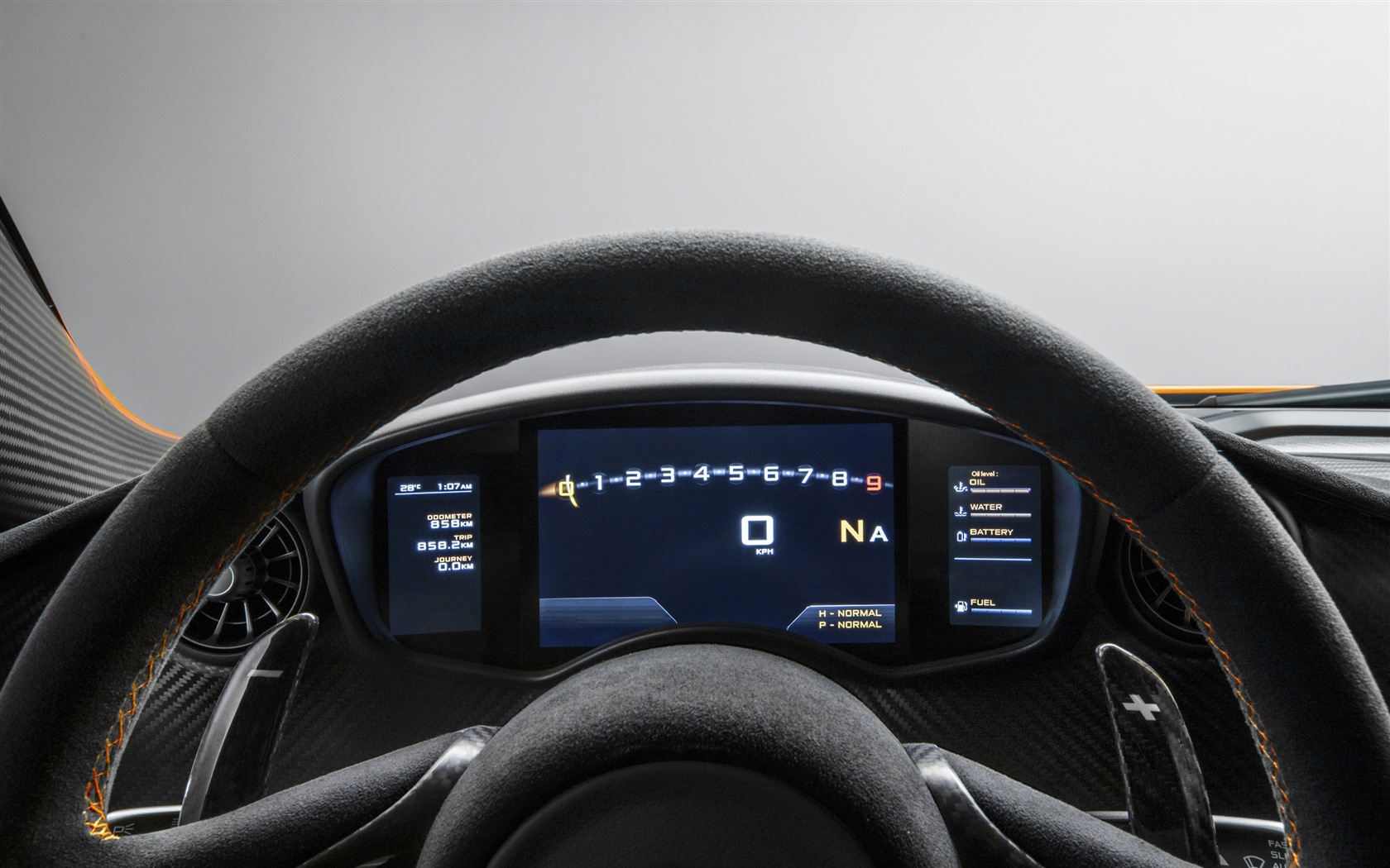 2013 McLaren P1 supercar HD fonds d'écran #19 - 1680x1050
