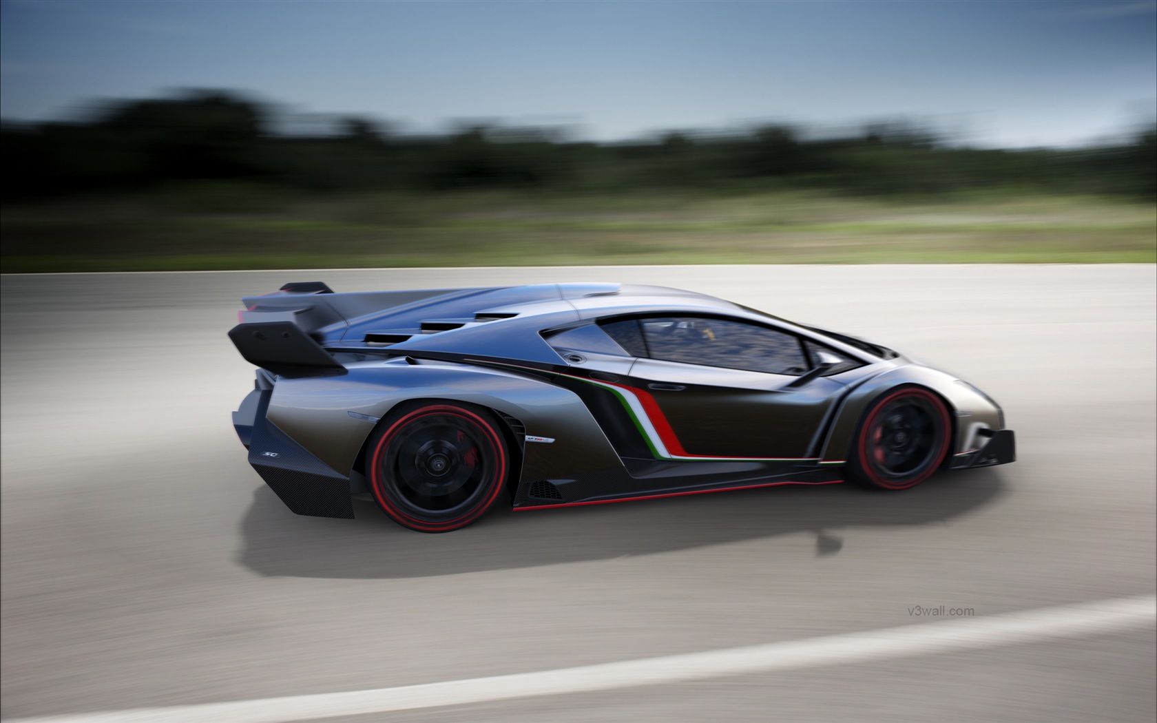 2013 Lamborghini Veneno luxe supercar HD fonds d'écran #8 - 1680x1050