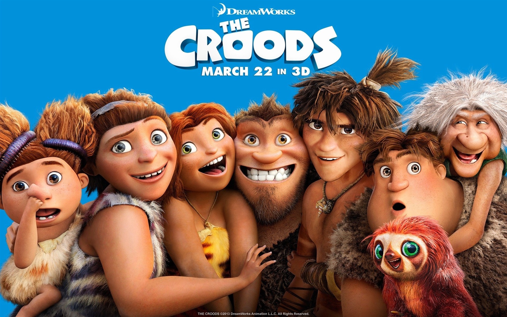 V Croods HD Movie Wallpapers #3 - 1680x1050
