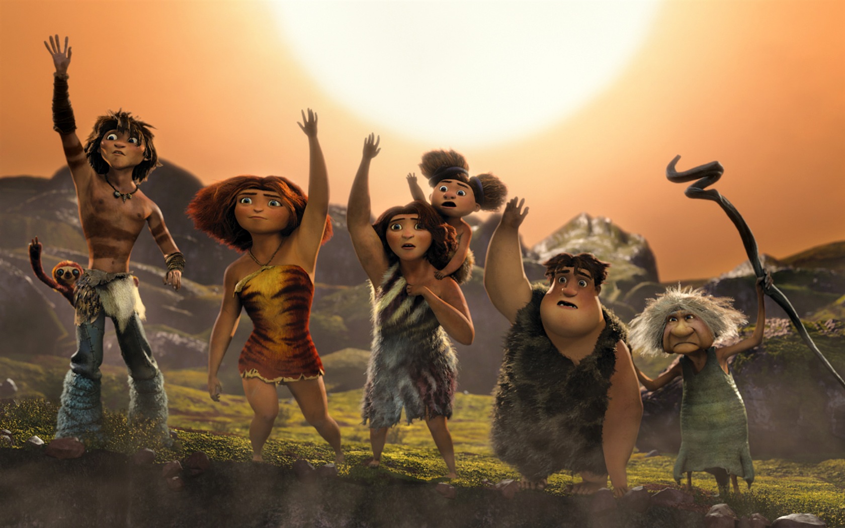 V Croods HD Movie Wallpapers #4 - 1680x1050