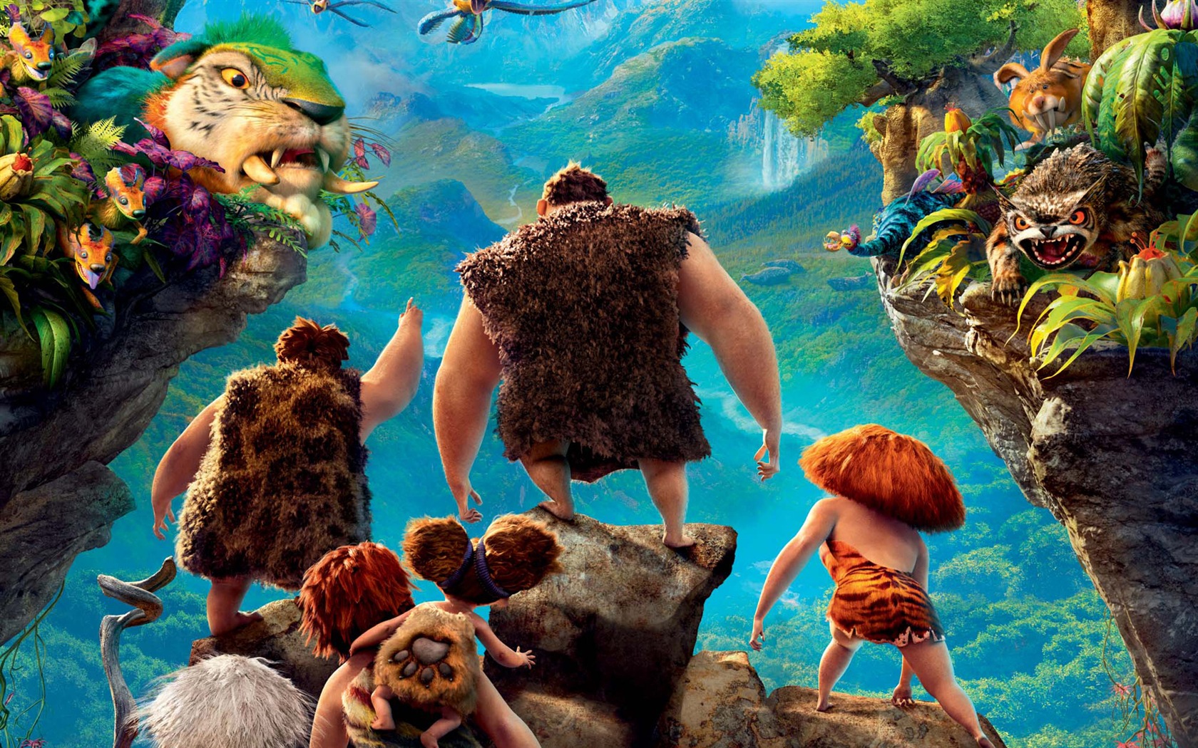 V Croods HD Movie Wallpapers #5 - 1680x1050