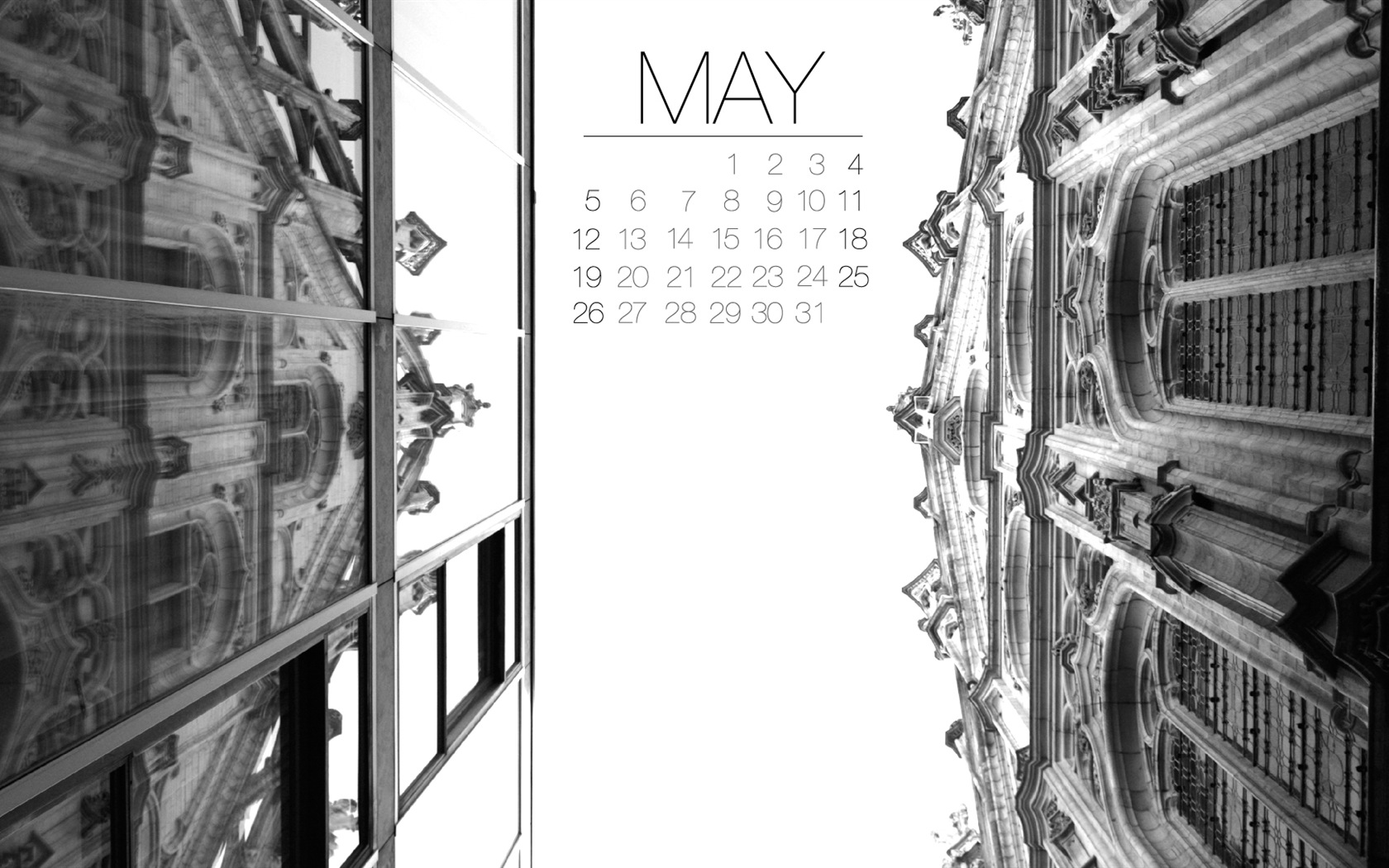 2013년 5월 캘린더 벽지 (2) #8 - 1680x1050