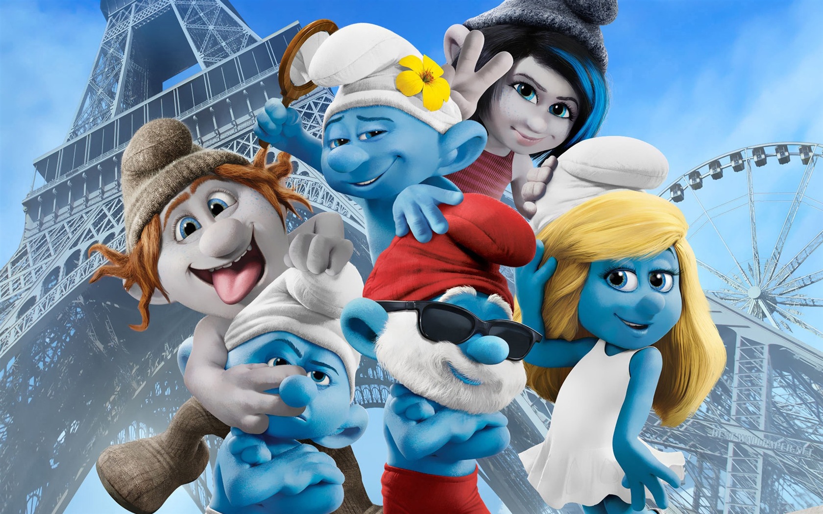 The Smurfs 2 HD movie wallpapers #7 - 1680x1050