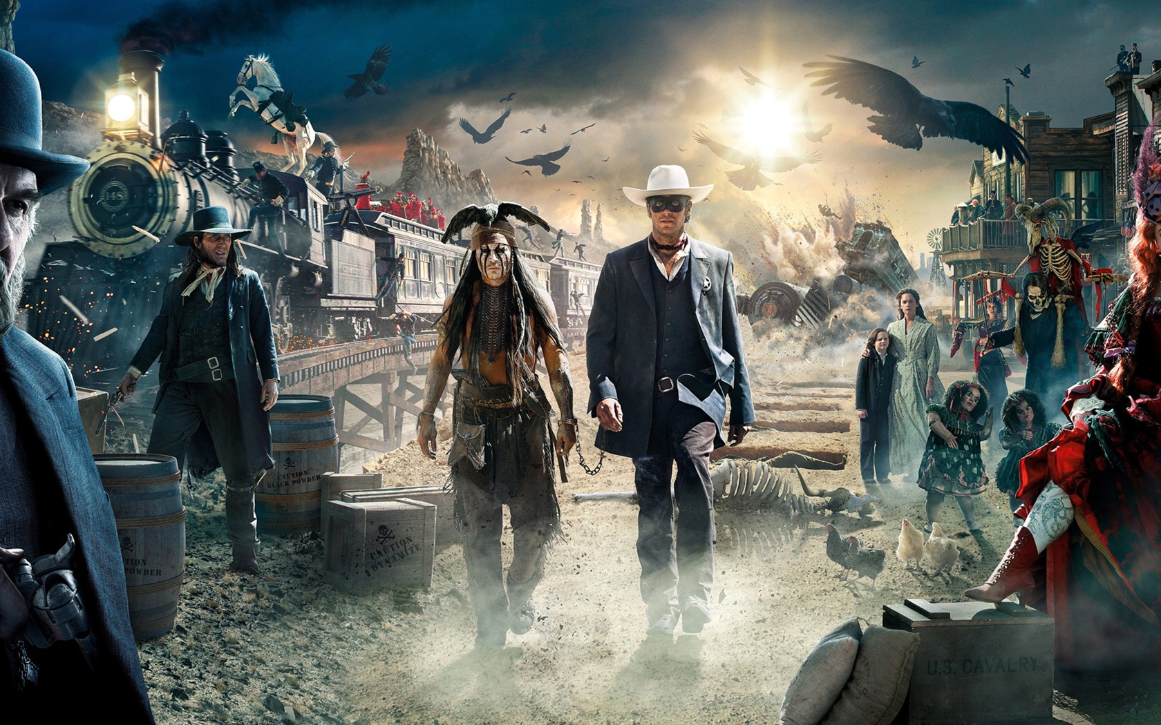 The Lone Ranger HD movie wallpapers #20 - 1680x1050