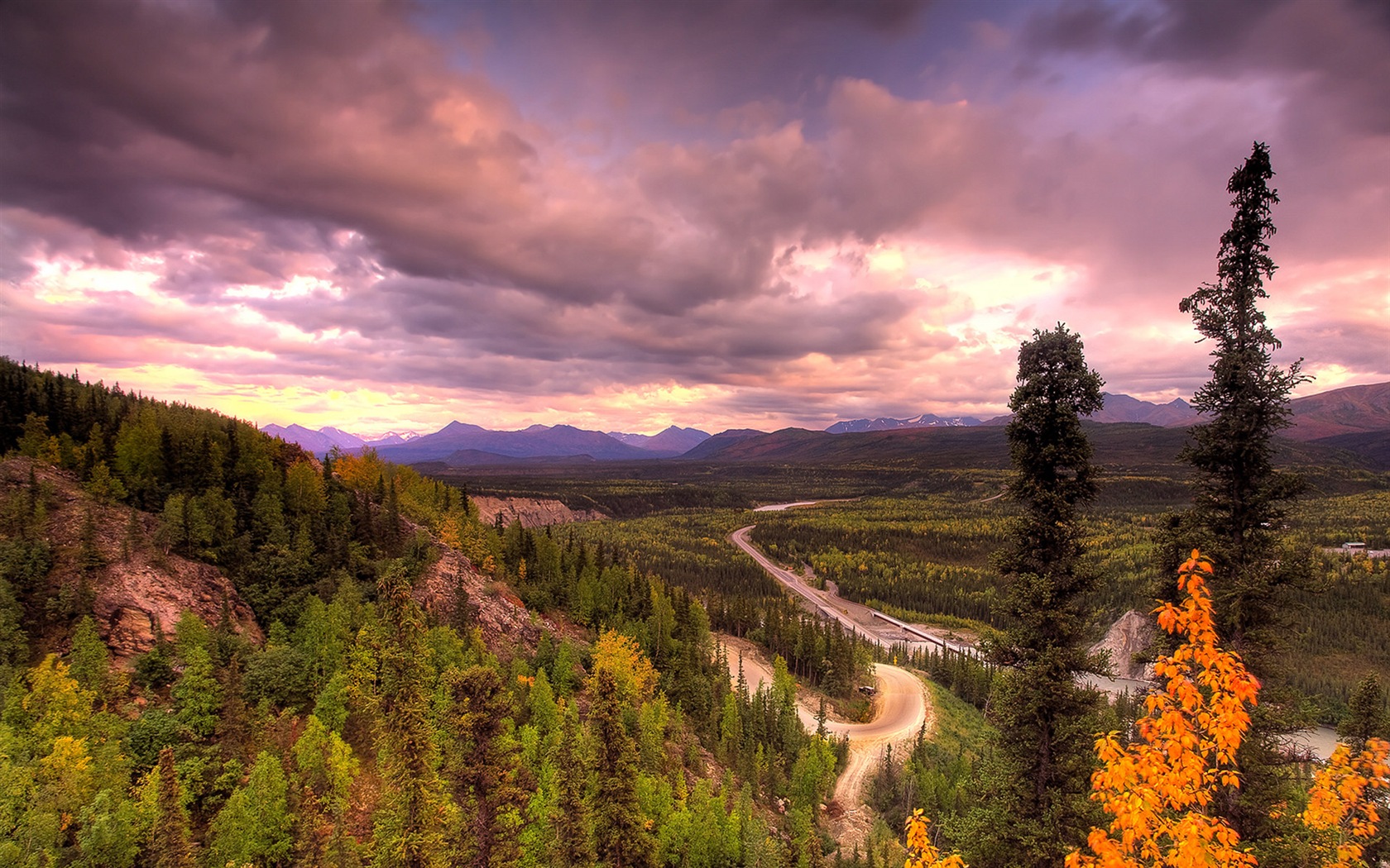 Denali National Park 丹那利国家公园 高清风景壁纸13 - 1680x1050