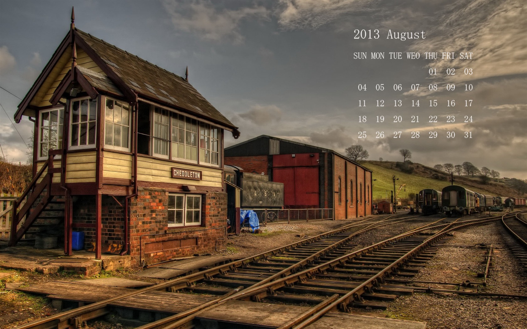 August 2013 calendar wallpaper (1) #4 - 1680x1050