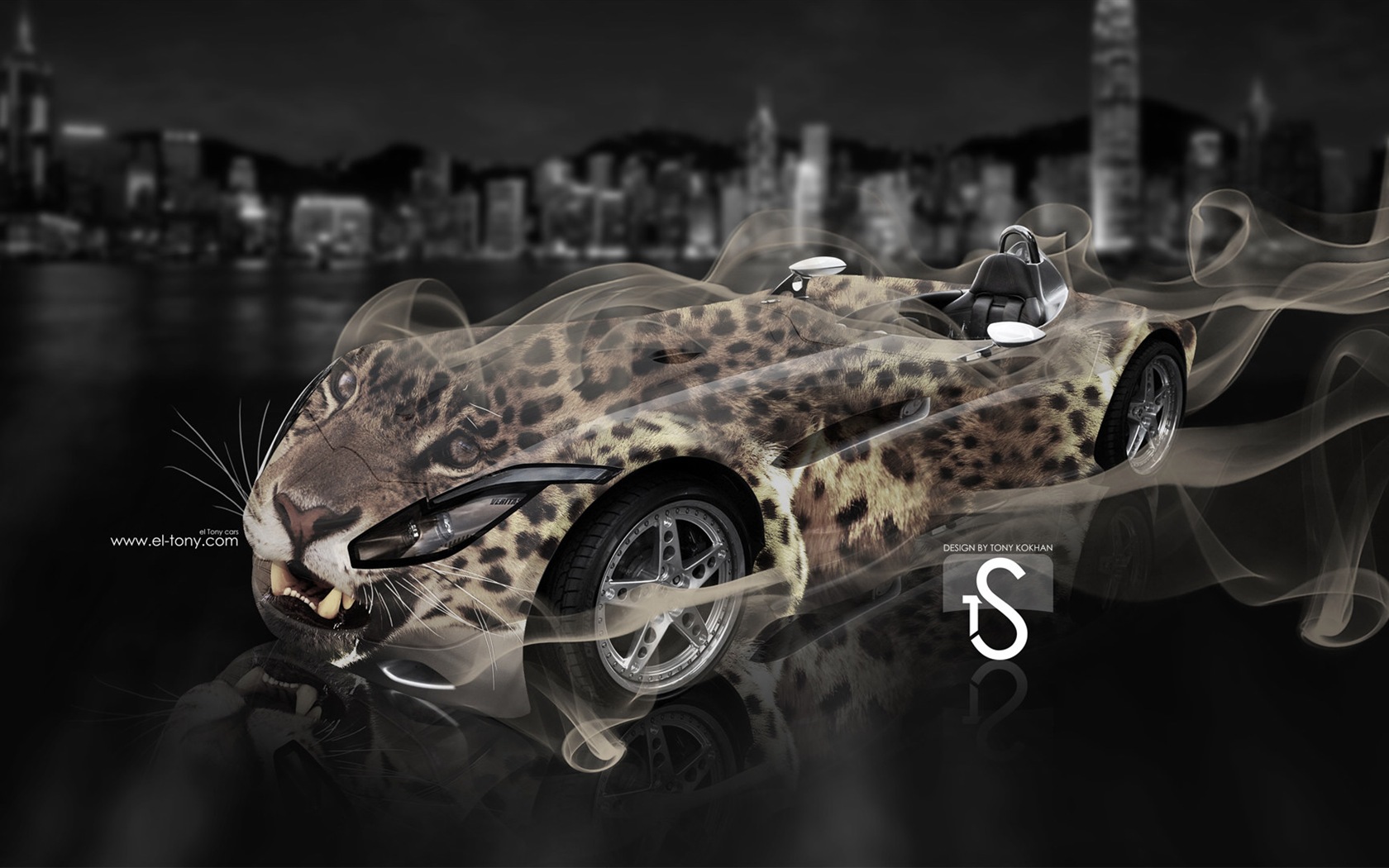 Kreativní auto snů design tapety, Animal automobilový průmysl #2 - 1680x1050