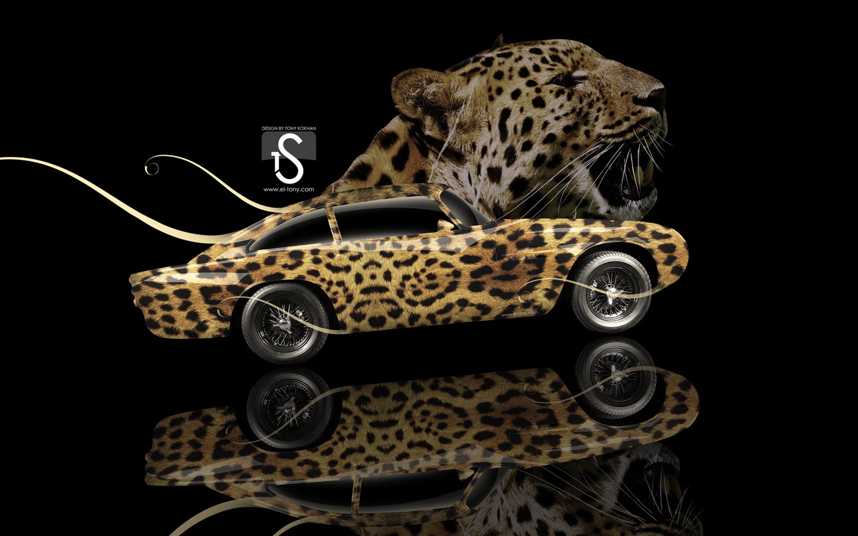 Creative dream car design wallpaper, Animal automotive #9 - 1680x1050