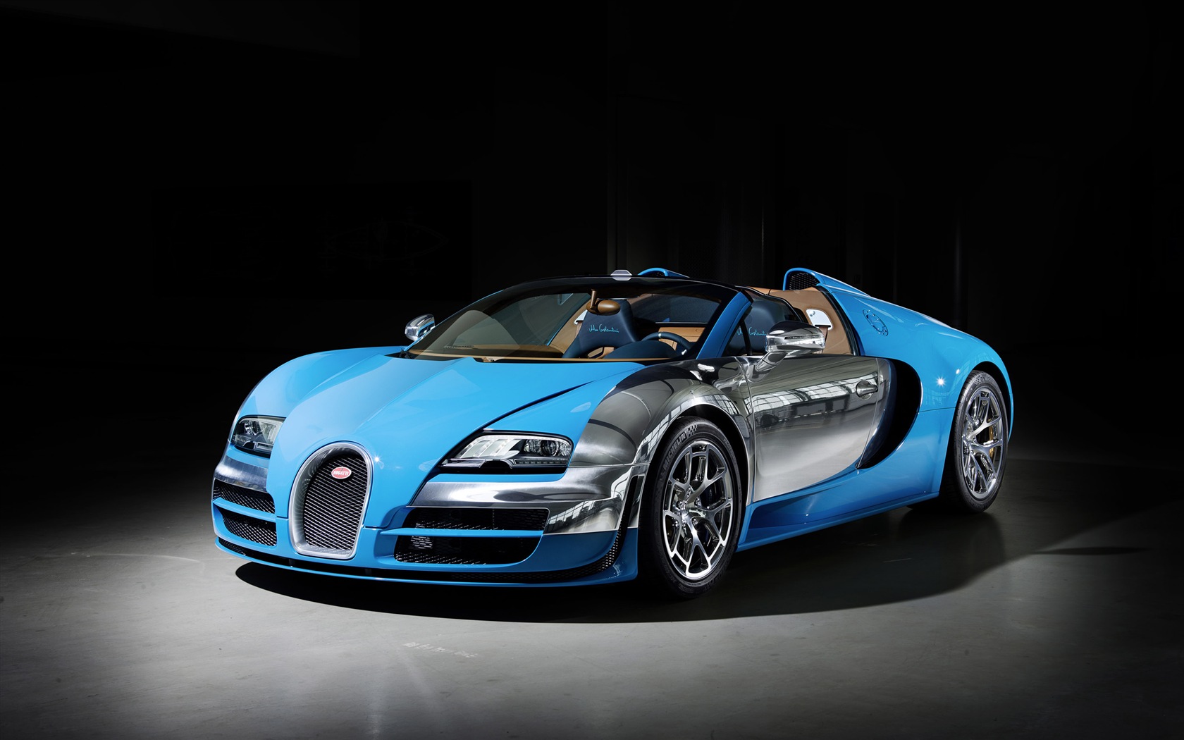 2013 Bugatti Veyron 16.4 Grand Sport Vitesse суперкар HD обои #1 - 1680x1050
