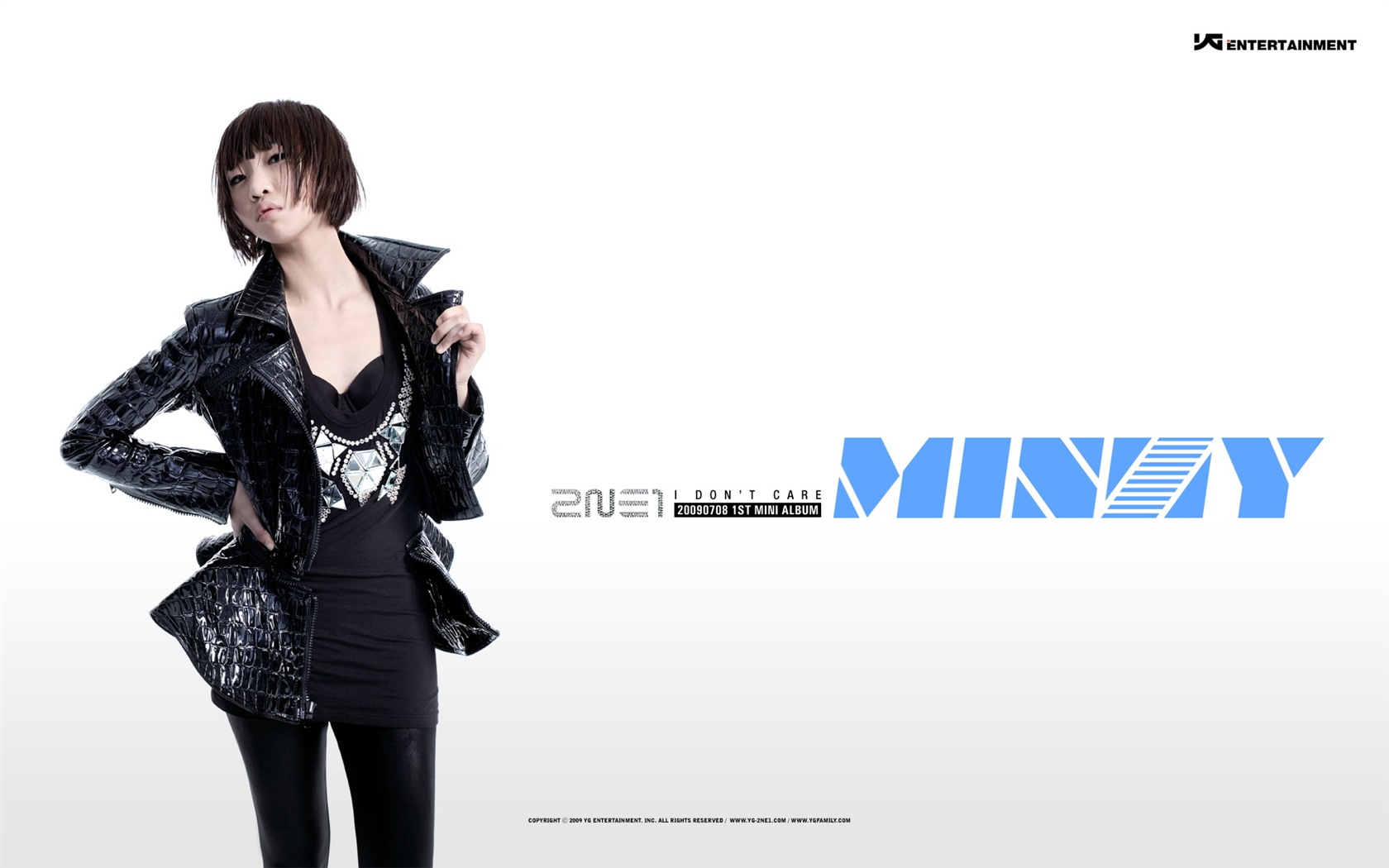 Korean music girls group 2NE1 HD wallpapers #9 - 1680x1050