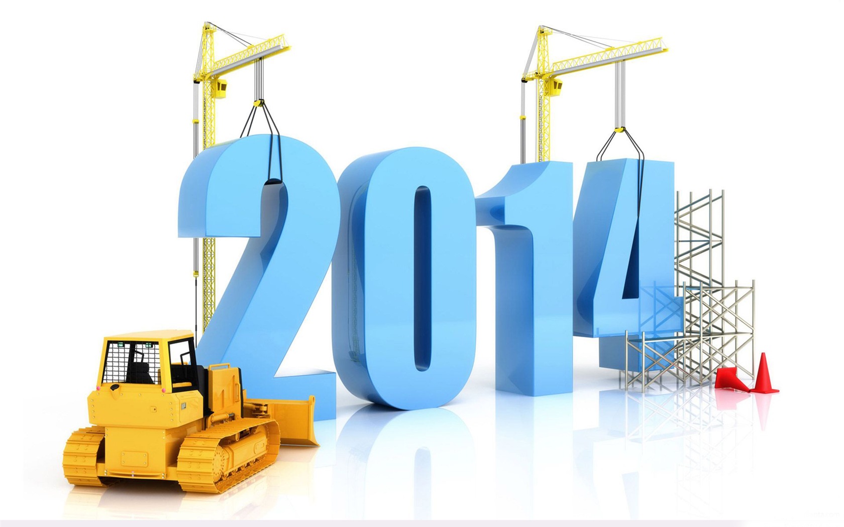 2014 New Year Theme HD Fonds d'écran (2) #19 - 1680x1050
