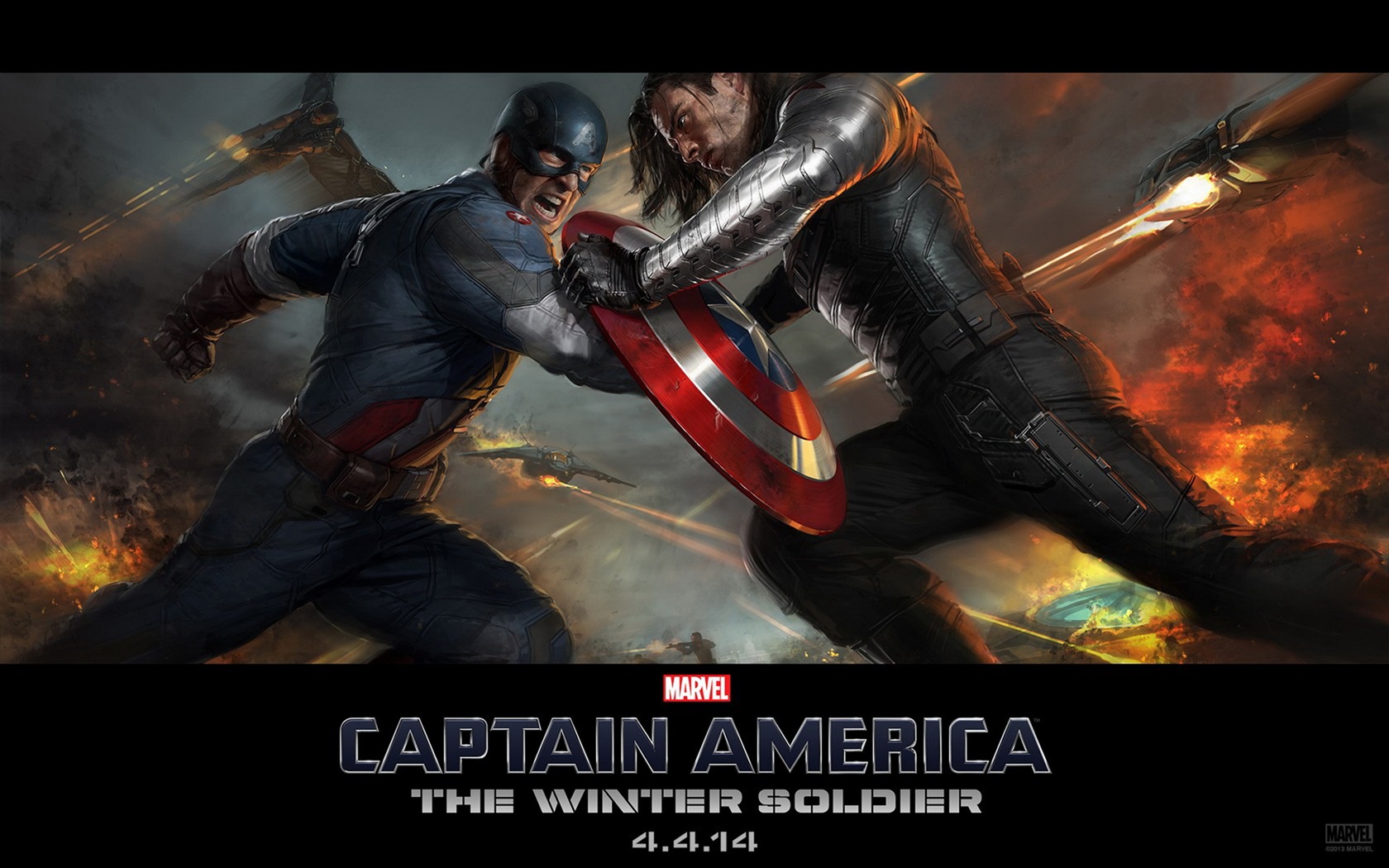 Captain America: The Winter Soldier HD tapety na plochu #13 - 1680x1050