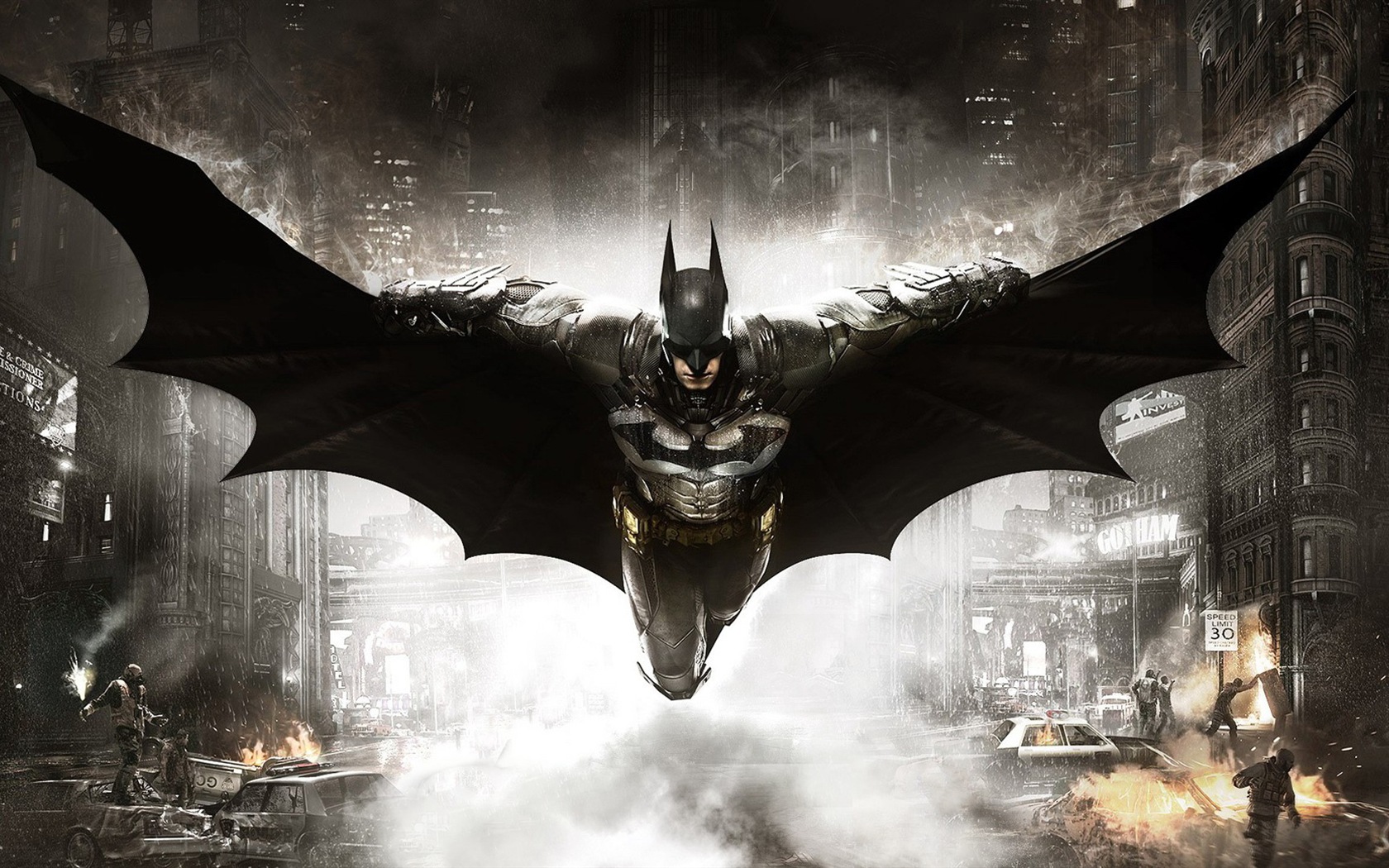 Batman: Arkham Knight HD fondos de pantalla de juegos #9 - 1680x1050