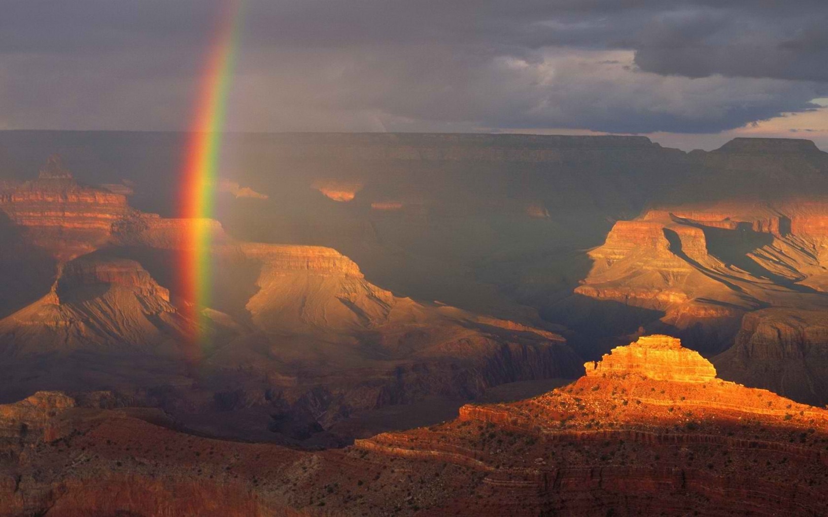 Fondos de pantalla HD paisaje rainbow Hermosas #12 - 1680x1050