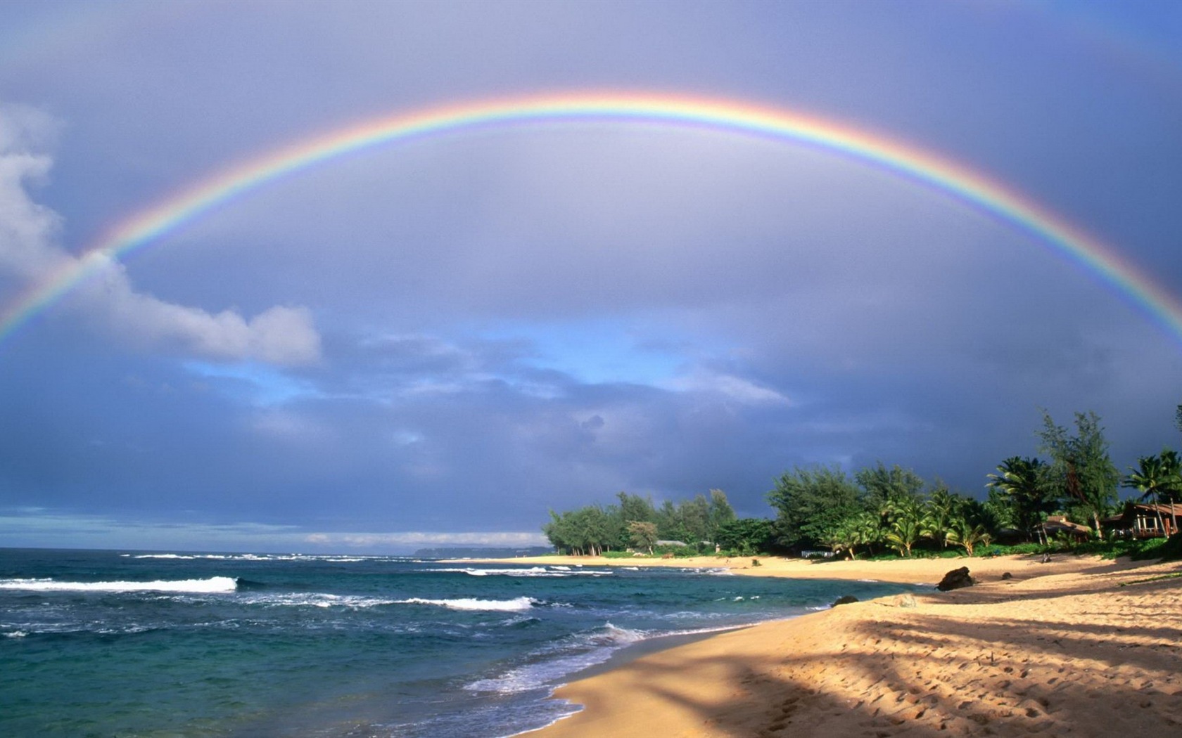 Fondos de pantalla HD paisaje rainbow Hermosas #15 - 1680x1050