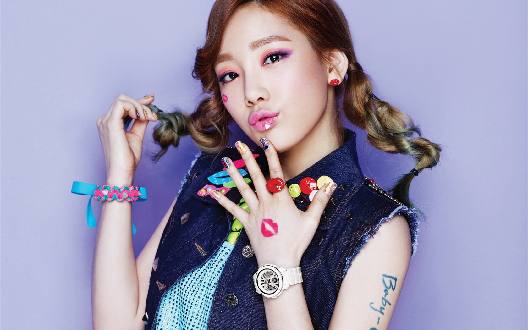 Girls Generation SNSD Casio Kiss Me Baby-G tapety #4 - 1680x1050