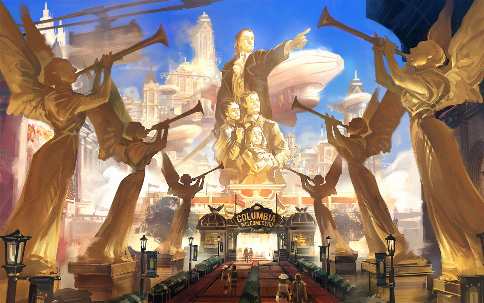 BioShock Infinite 生化奇兵：无限 高清游戏壁纸8 - 1680x1050