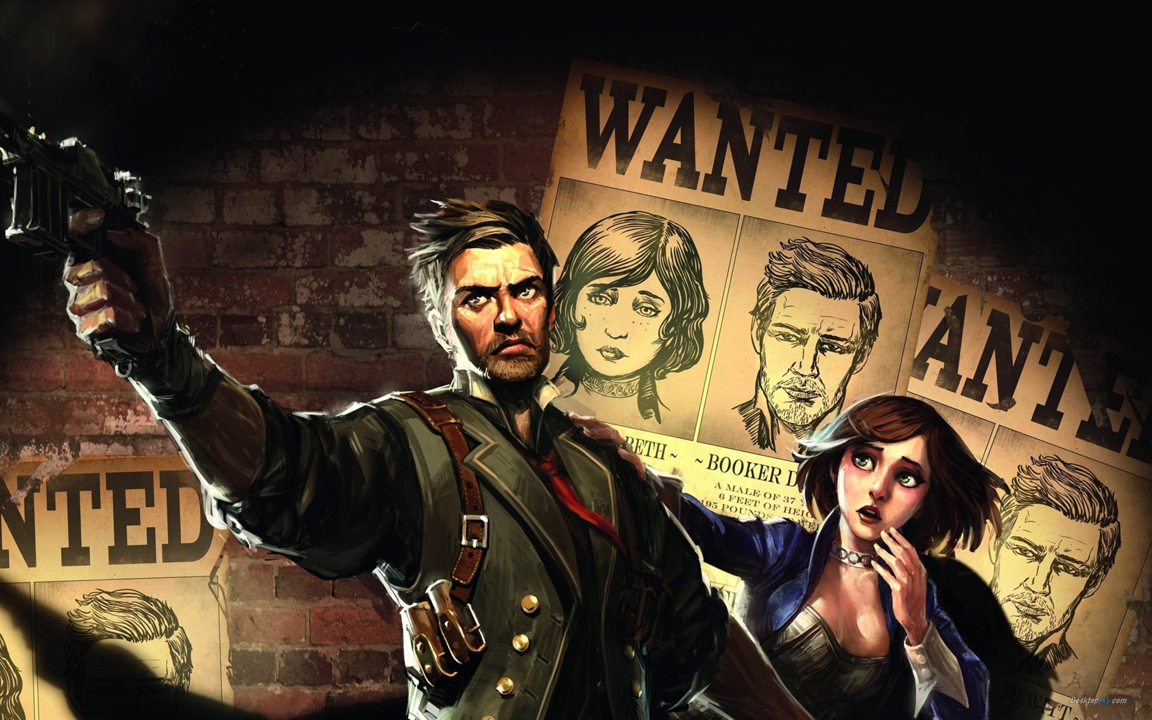 BioShock Infinite HD-Spiel Hintergrundbilder #14 - 1680x1050