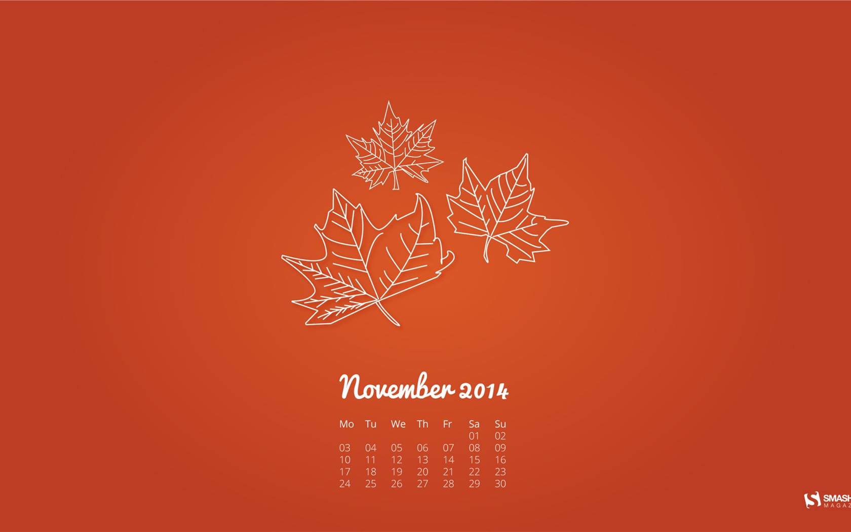 2014년 11월 캘린더 벽지 (1)Novembre Déc 2014 Calendrier fond d'écran (2) #18 - 1680x1050