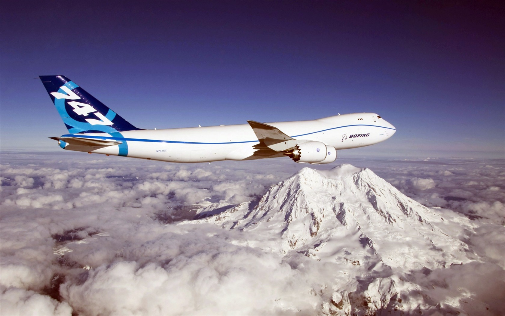 Boeing 747 airliner HD wallpapers #9 - 1680x1050