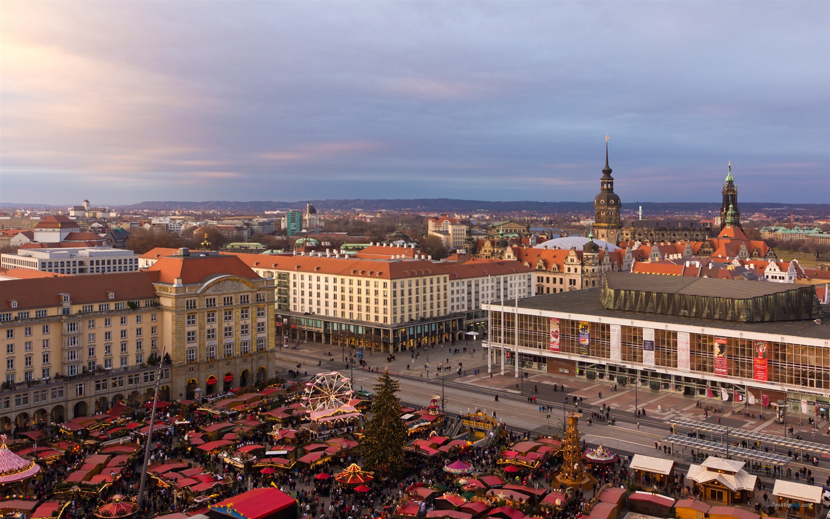 Alemania Dresden fondos de pantalla HD paisaje de la ciudad #11 - 1680x1050