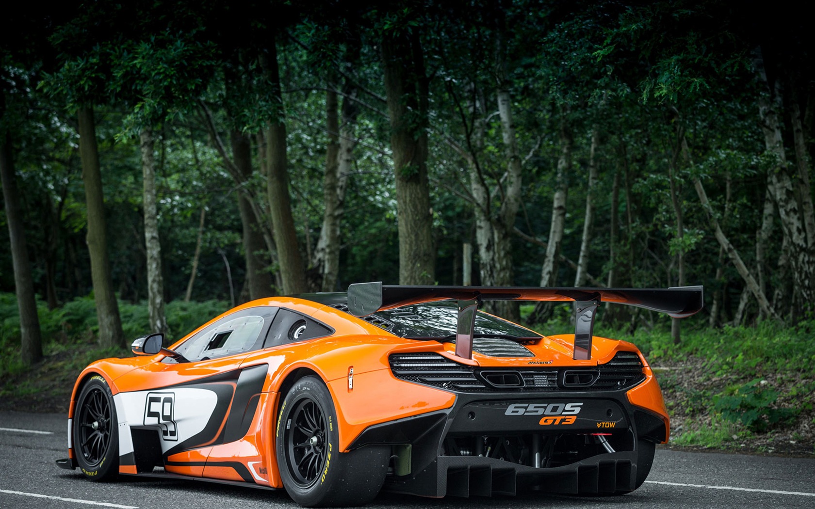 2015 суперкар HD обои McLaren 650S GT3 #5 - 1680x1050