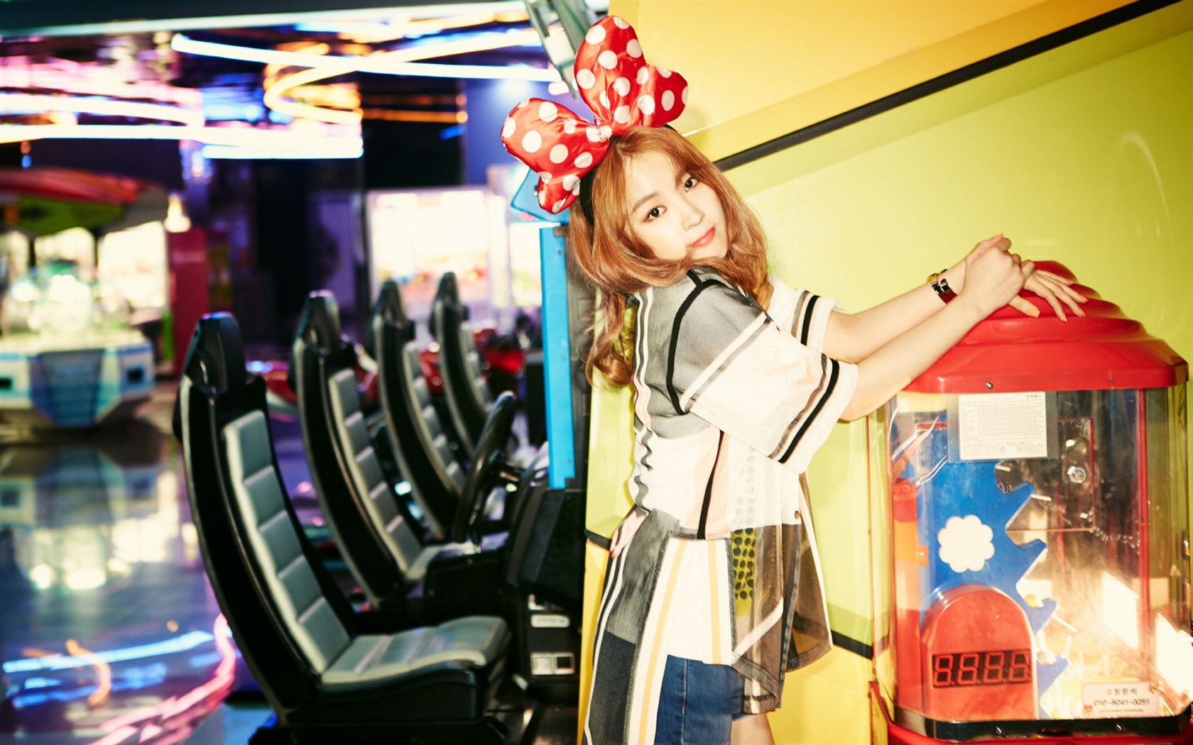 4Minute Korean hudební krásné dívky kombinace HD tapety na plochu #5 - 1680x1050