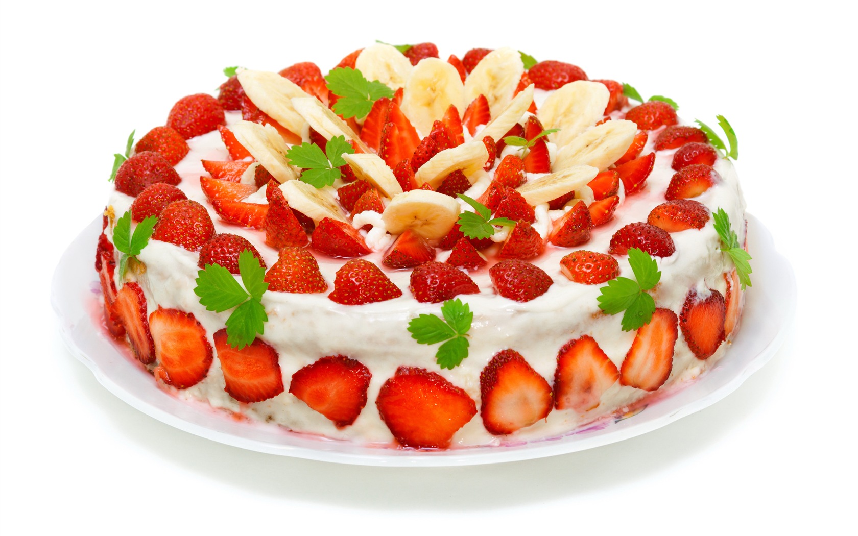 Délicieux gâteau fraises fonds d'écran HD #17 - 1680x1050