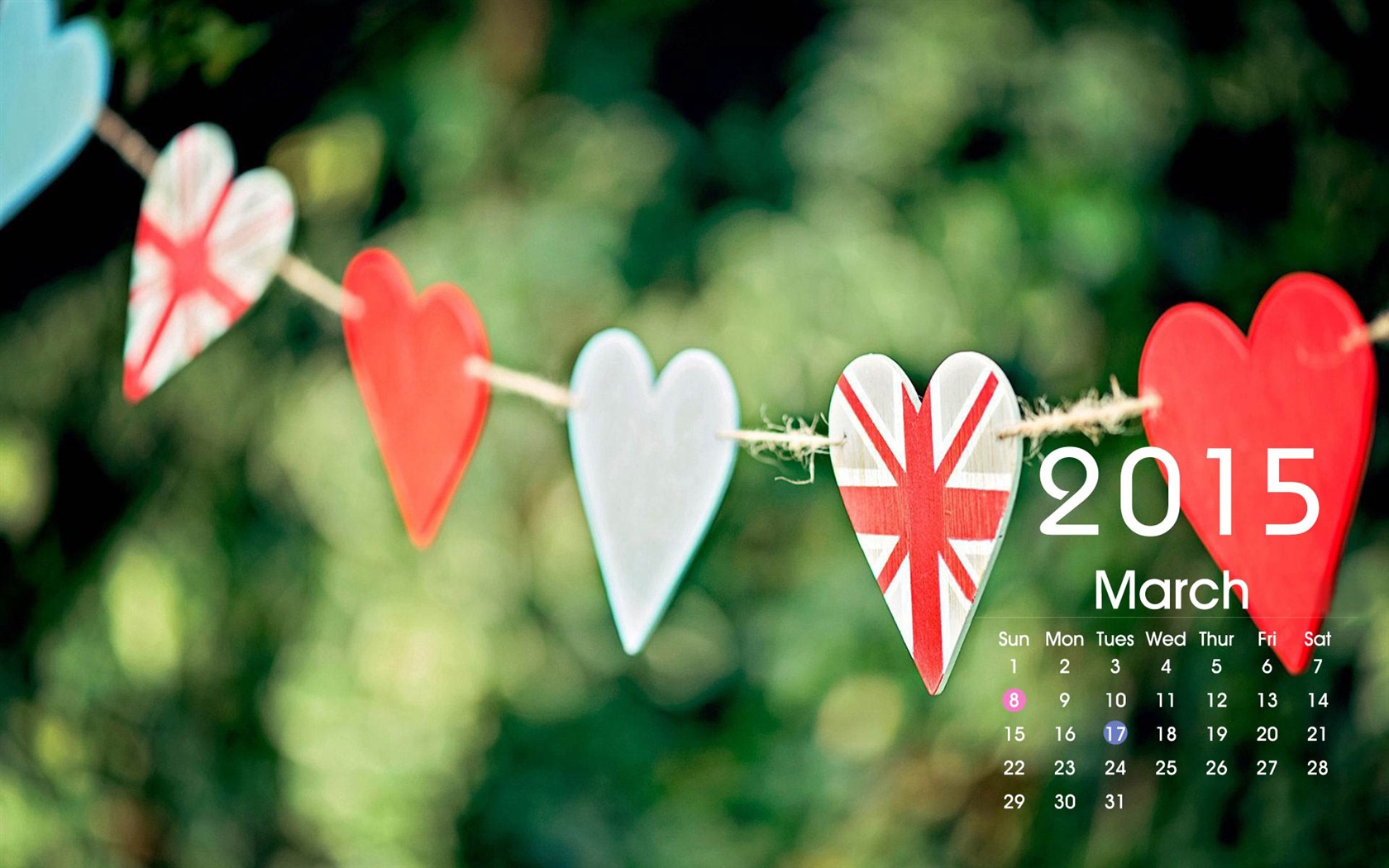 Calendar 2015 HD wallpapers #21 - 1680x1050